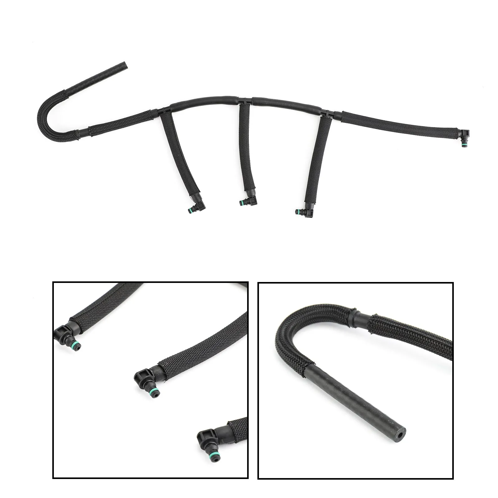 Manguera de fuga de desbordamiento de retorno de combustible para Vw Golf Jetta Passat 1.6 TDI 03L130235AF genérico