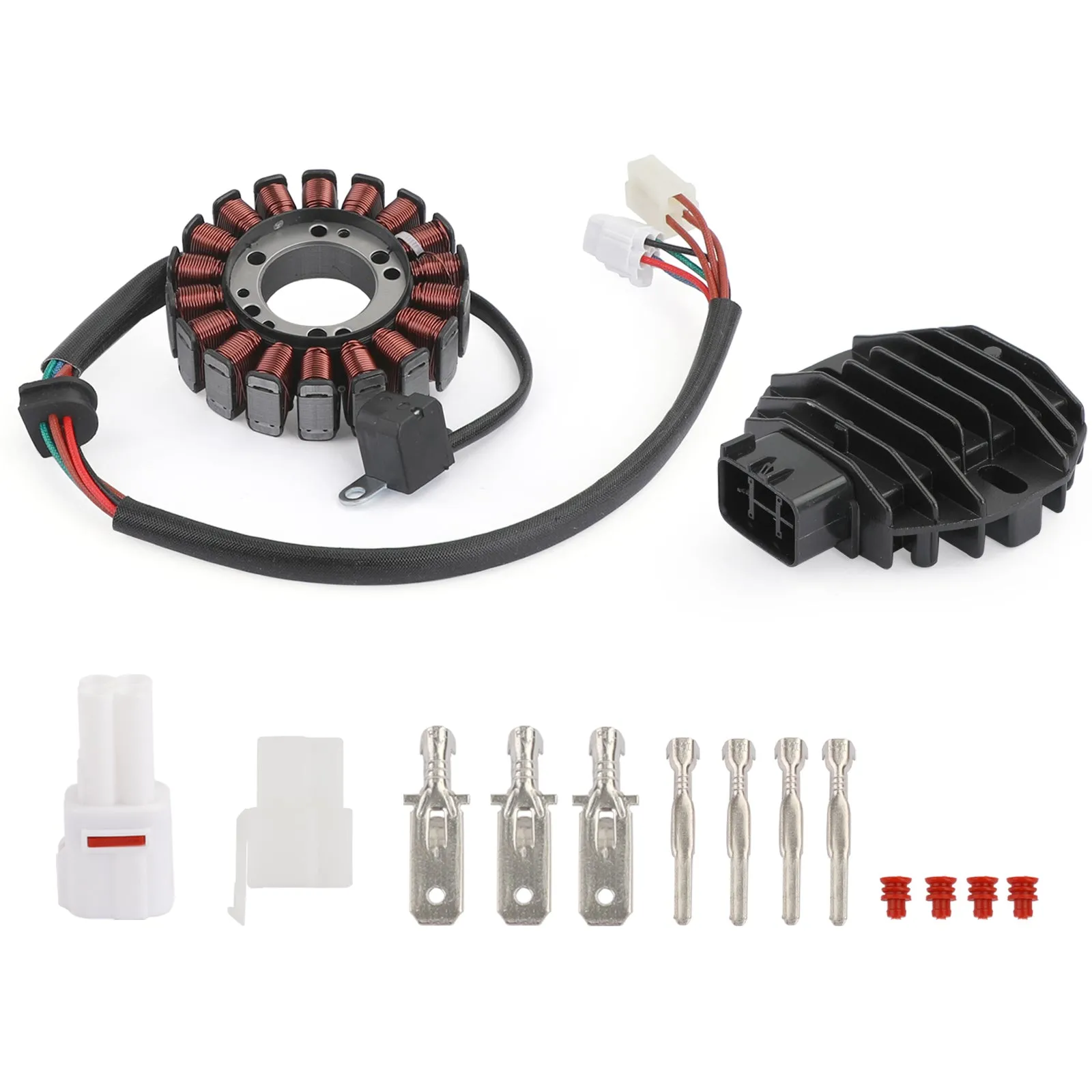 Estator y regulador del generador ATV Suzuki LTZ400 Quadsport Z400 2003-2008