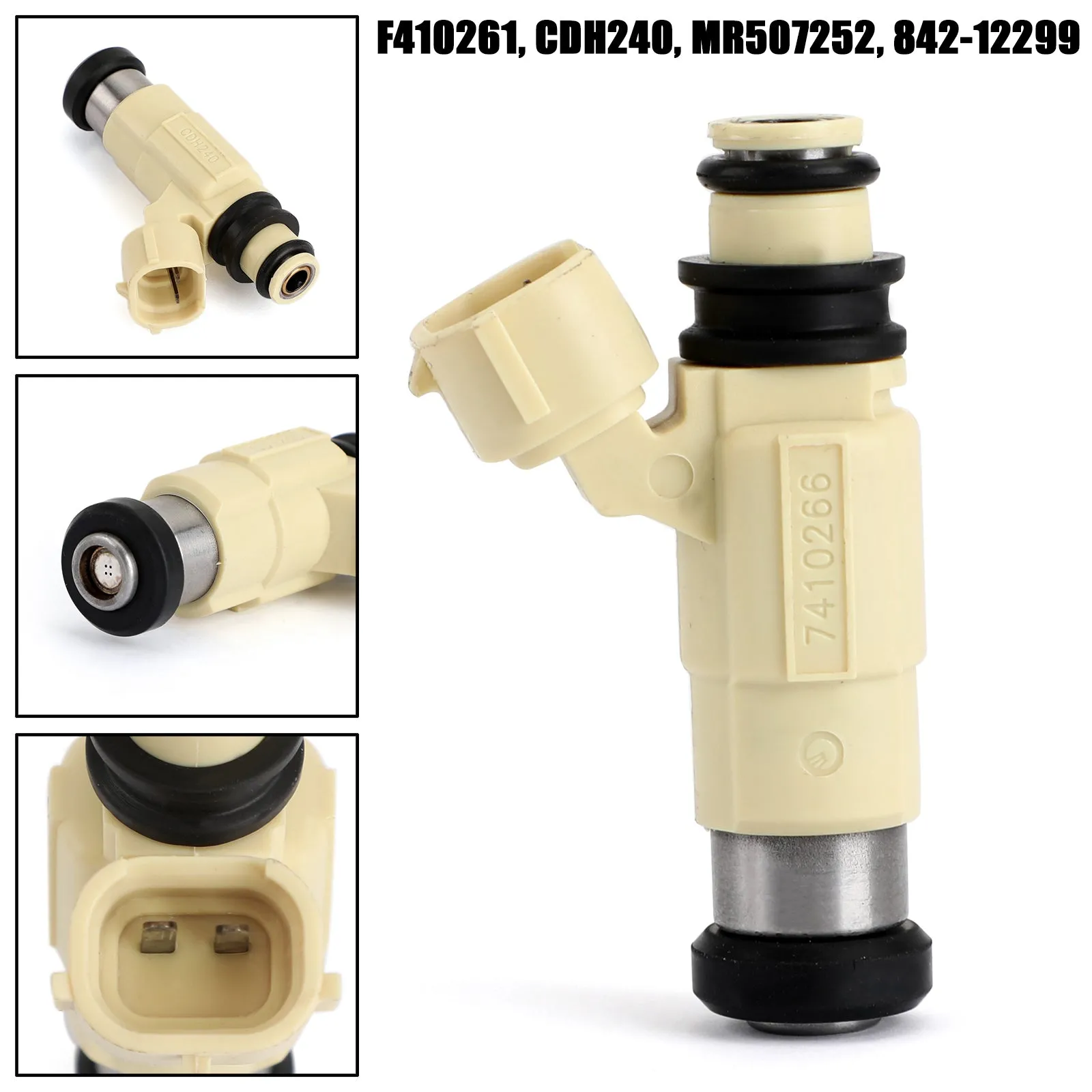 1 Uds inyectores de combustible para Mitsubishi Eclipse Lancer Chrysler CDH-240 842-12299 genérico