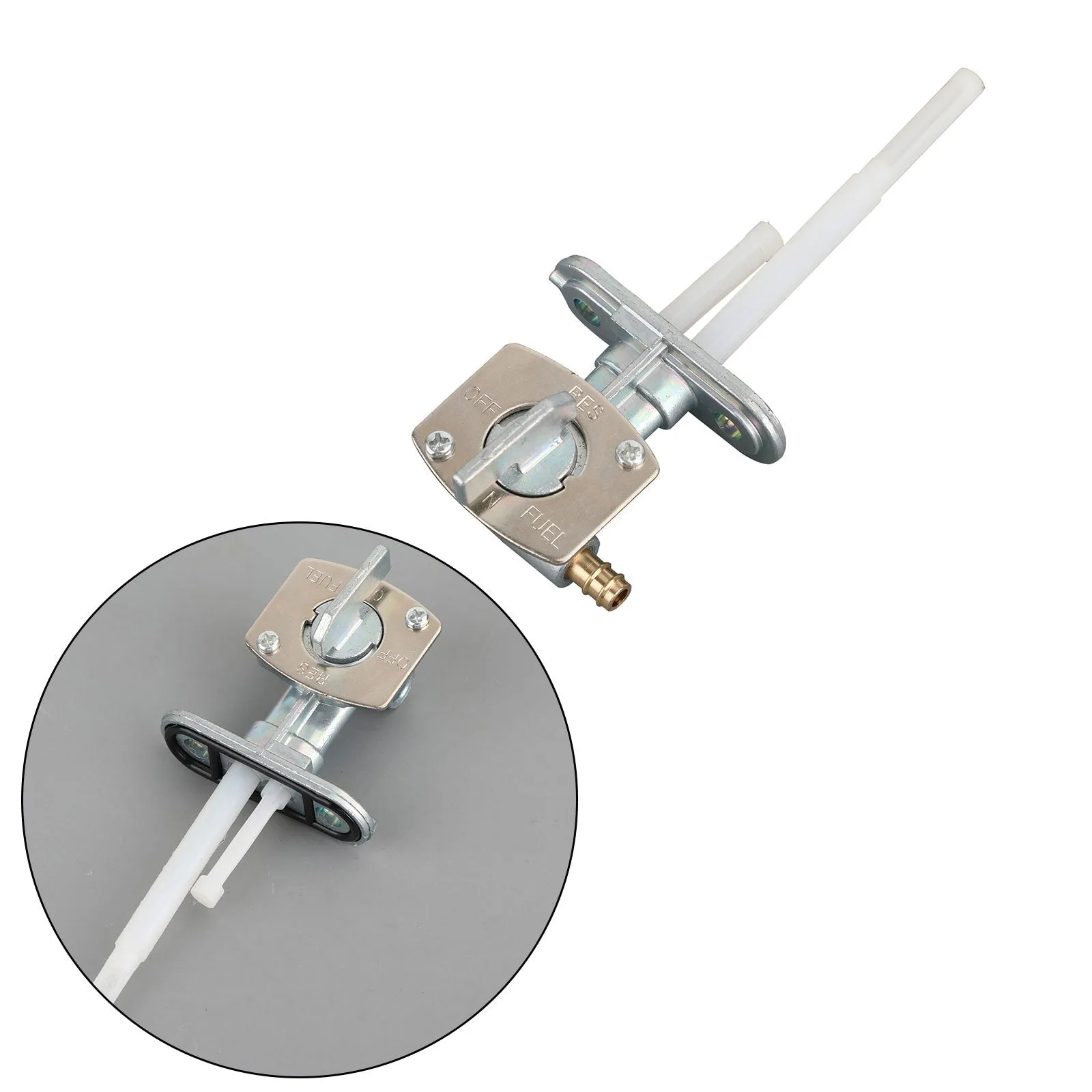 Grifo de combustible para Yamaha 3FY-24500-00 TDR50 TDR80 XT600 XT550K/J XT400E Genérico