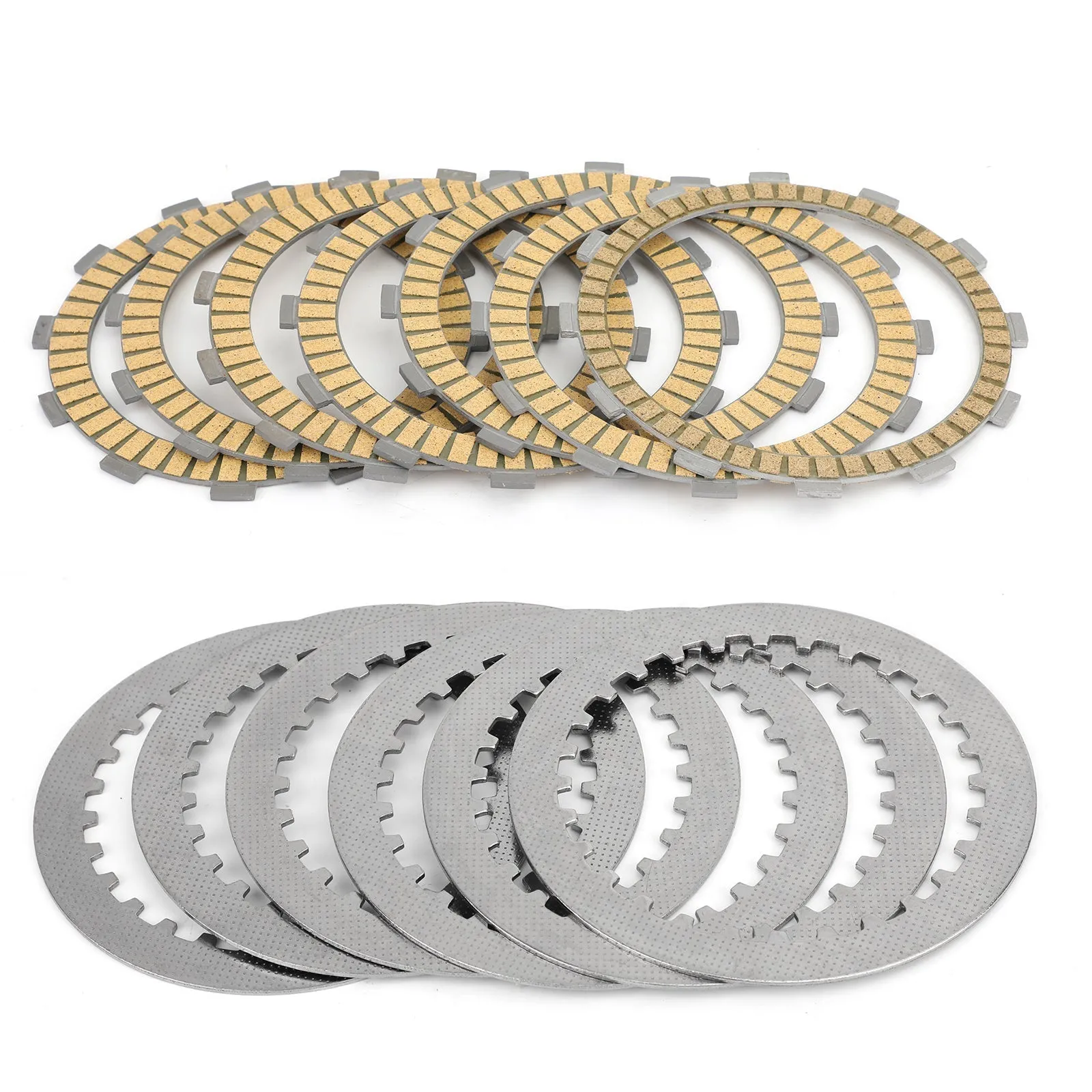 Kit de disco de embrague de fricción y disco de acero para Honda CB750 Nighthawk CB750F 91-03 genérico