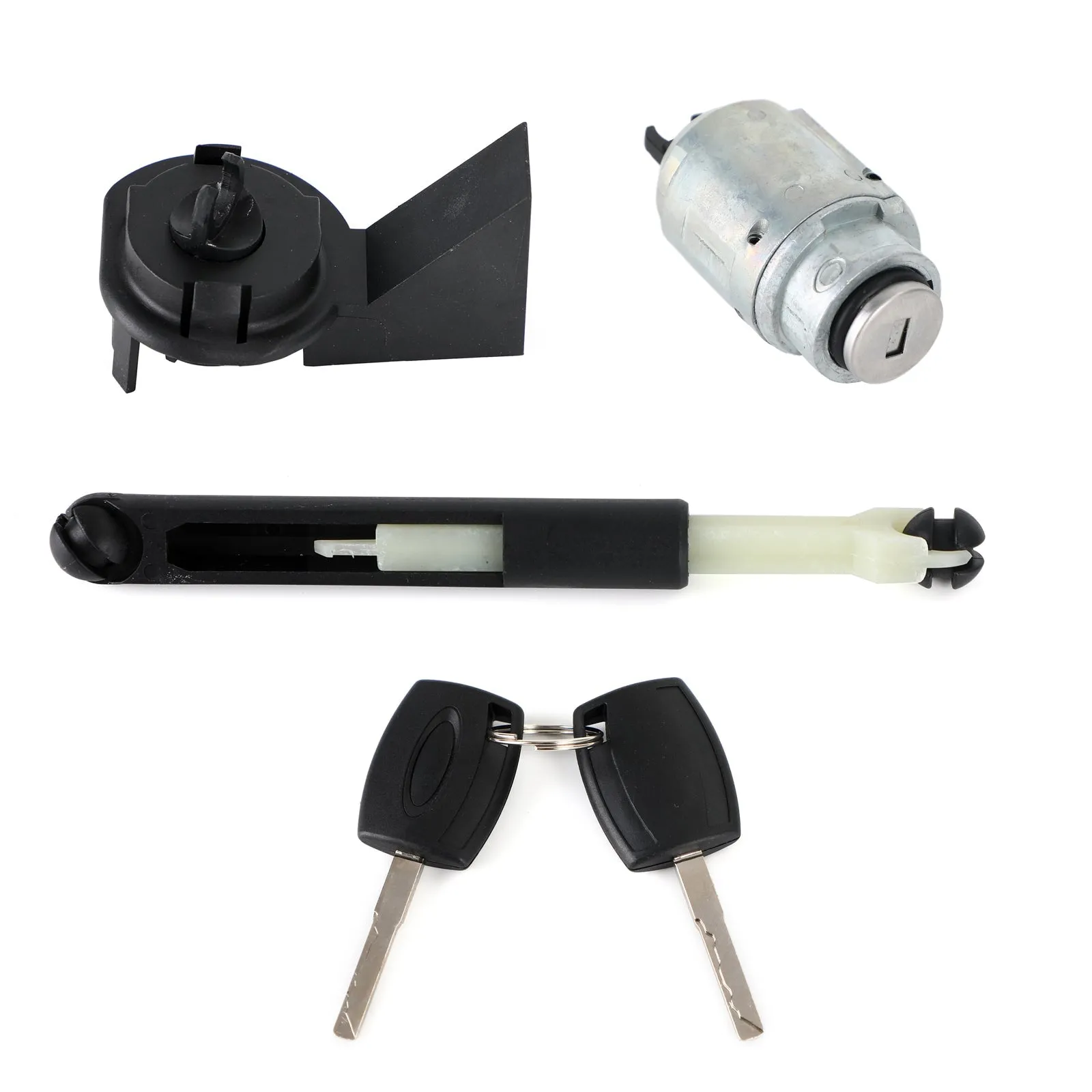 Juego de reparación de pestillo de bloqueo de capó 1355231 para Ford Focus MK2 2004-2012 genérico