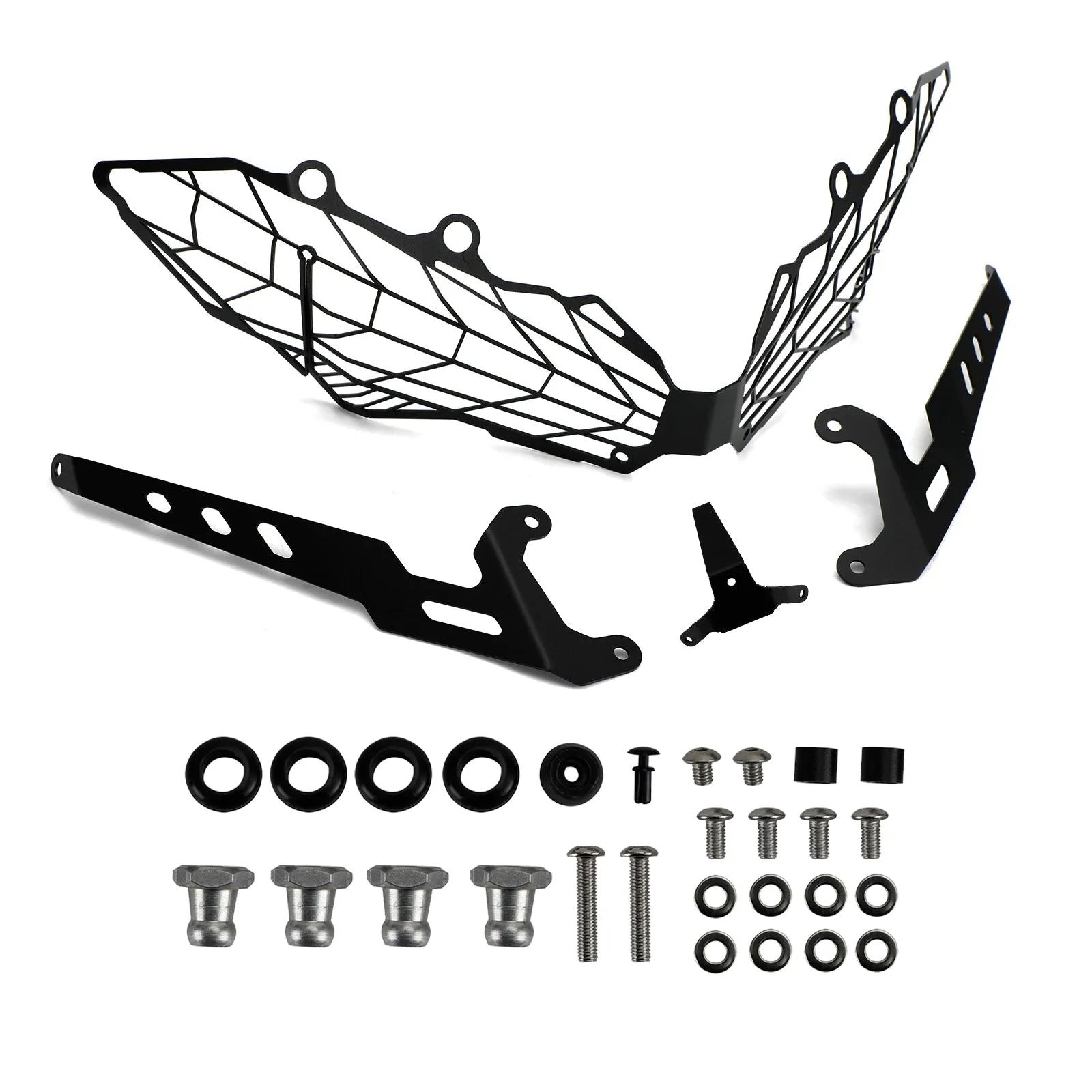 Kawasaki Versys 1000 2019-2021 Protector de faro delantero Cubierta de faro negro