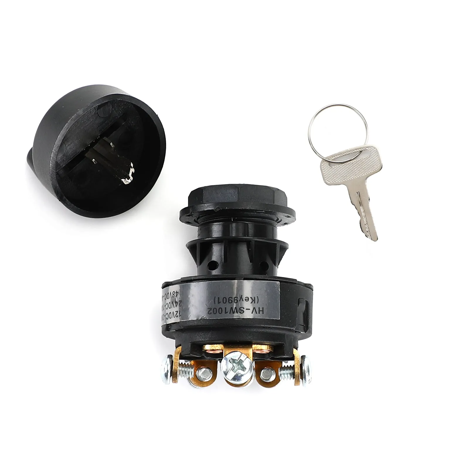 JLG 4360469 Interruptor de llave de encendido 12VDC-20A 24VDC-10A 48VDC-4A