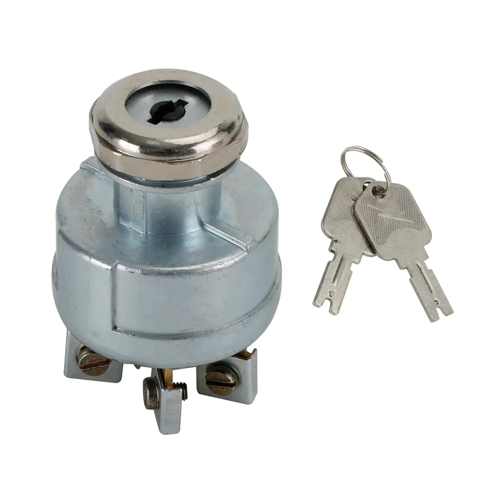 Interruptor de encendido para carretilla elevadora Clark 1723186 2339413 272041 7004210 con 2 llaves