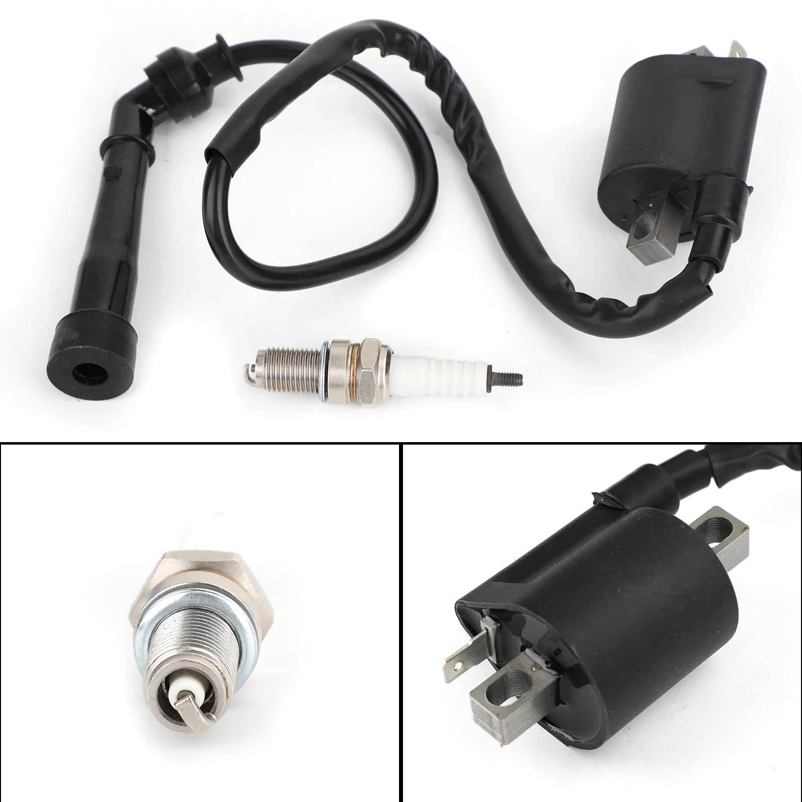 Bujía de bobina de encendido de alta calidad para Yamaha Raptor 660R YFM660R Grizzly 660 genérico