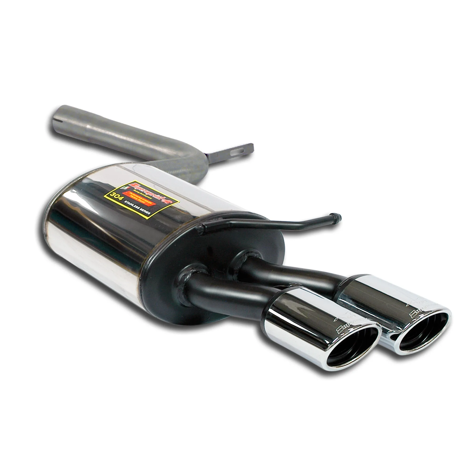 SUPERSPRINT SILENCIOSO TRASERO 90X70 IZQUIERDO AUDI A4 (SEDAN + AVANT) 1.8I T (150 CV) ’01 – ’07