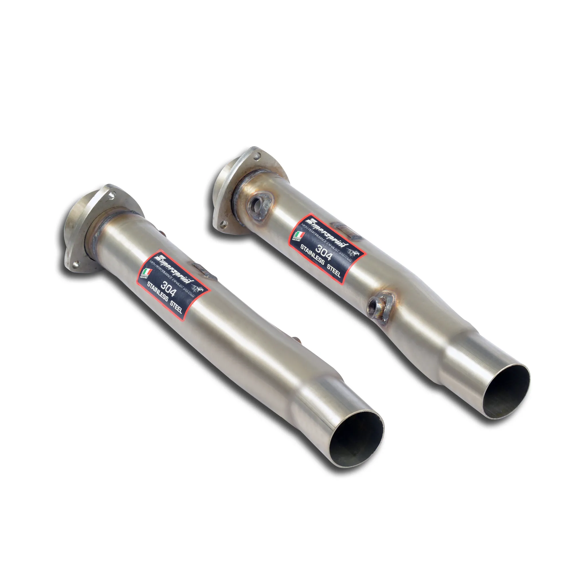 Kit Tubos Delanteros Derecho-Izquierdo (Reemplaza Catalizador) - Audi A4 Rs4 Quattro (Cabrio) 4.2i V8 (420 Cv) '06 -> '08 Super