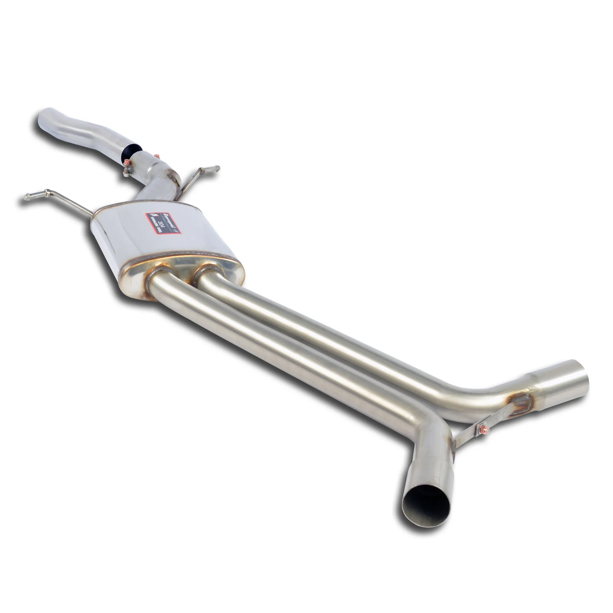 Escape Central + Kit Sujeción - Audi A4 B8 (Sedan + Avant) 2.0 Tfsi (180 Cv - 211 - 224 Cv) '13 -> '16 Supersprint