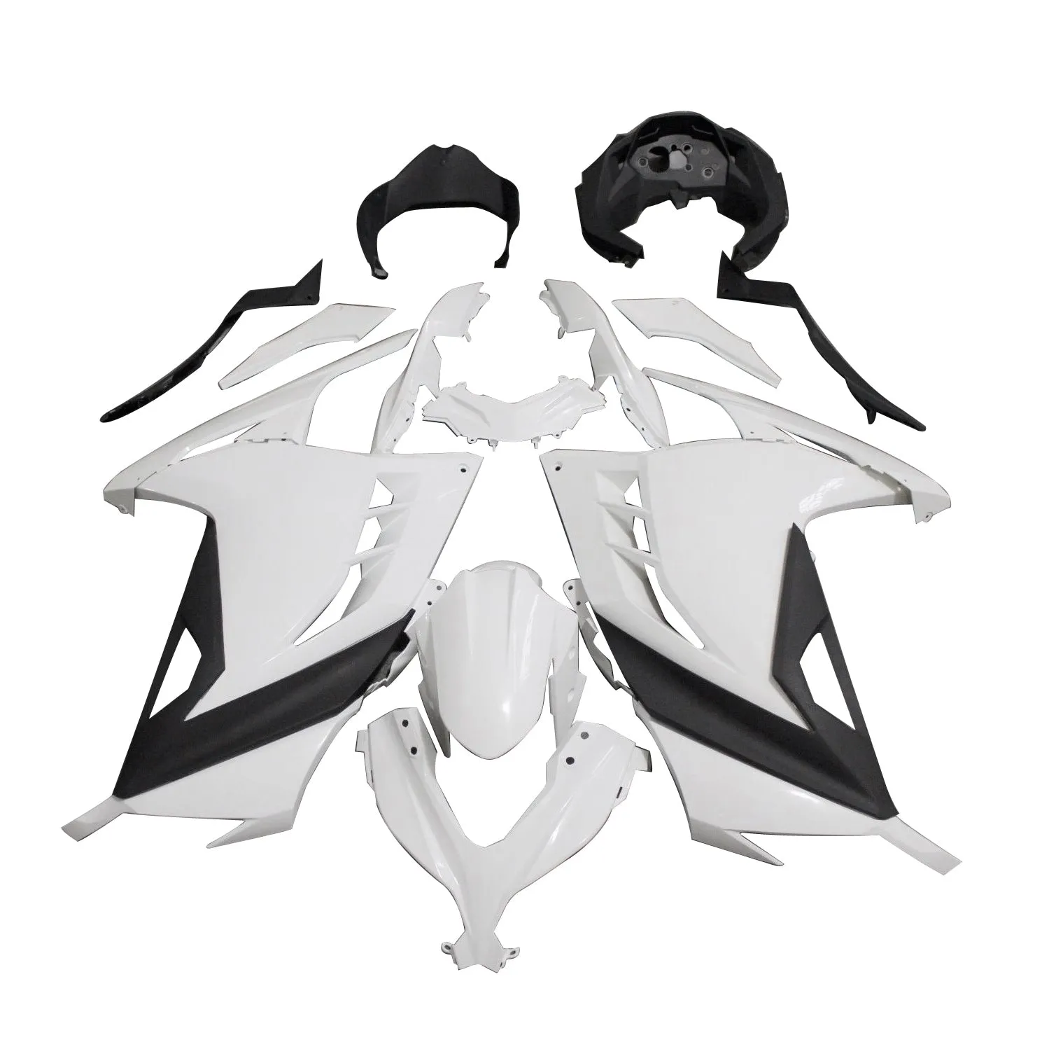13-17 Kawasaki Ninja 300 EX300R Molde de inyección de carenado de carrocería sin pintar