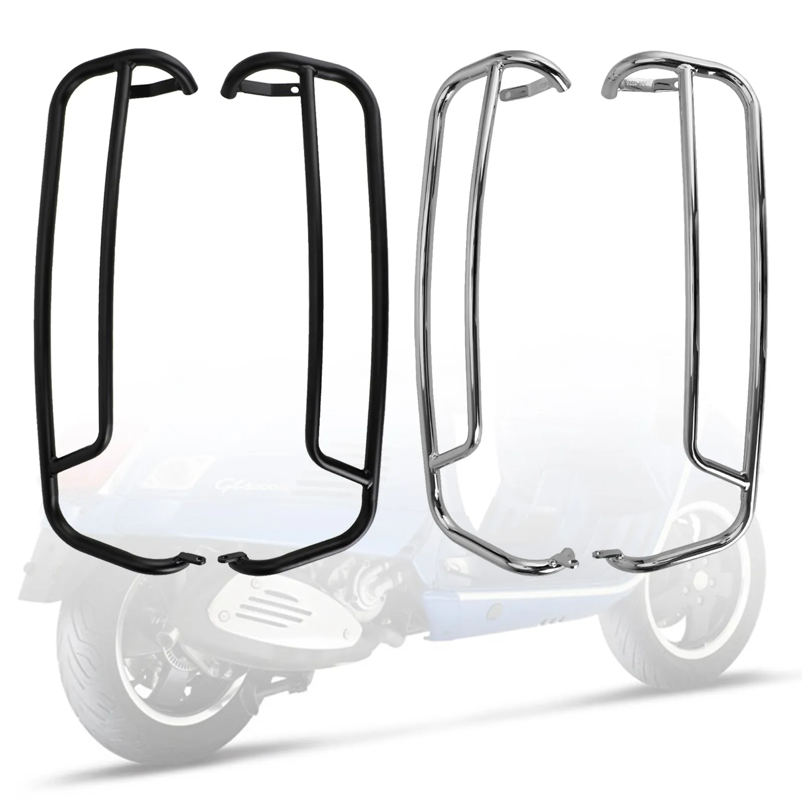 Vespa GTS 300 GTV 300 2021-2022 Crash FedEx Express Protection de protección del motor