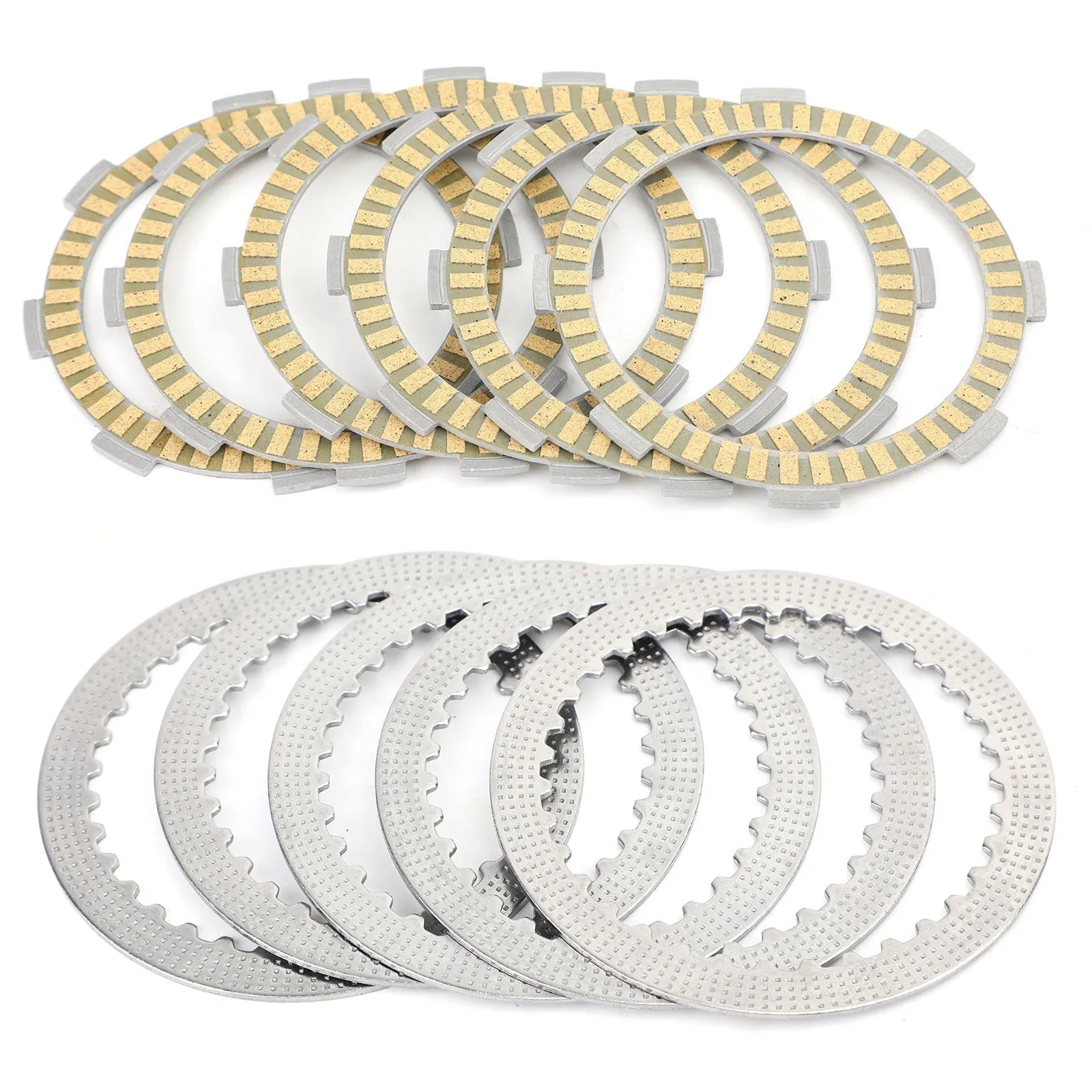 Kit de embrague de acero y placas de fricción para Kawasaki KX80 KX85 KX100 1998-2018 Genérico