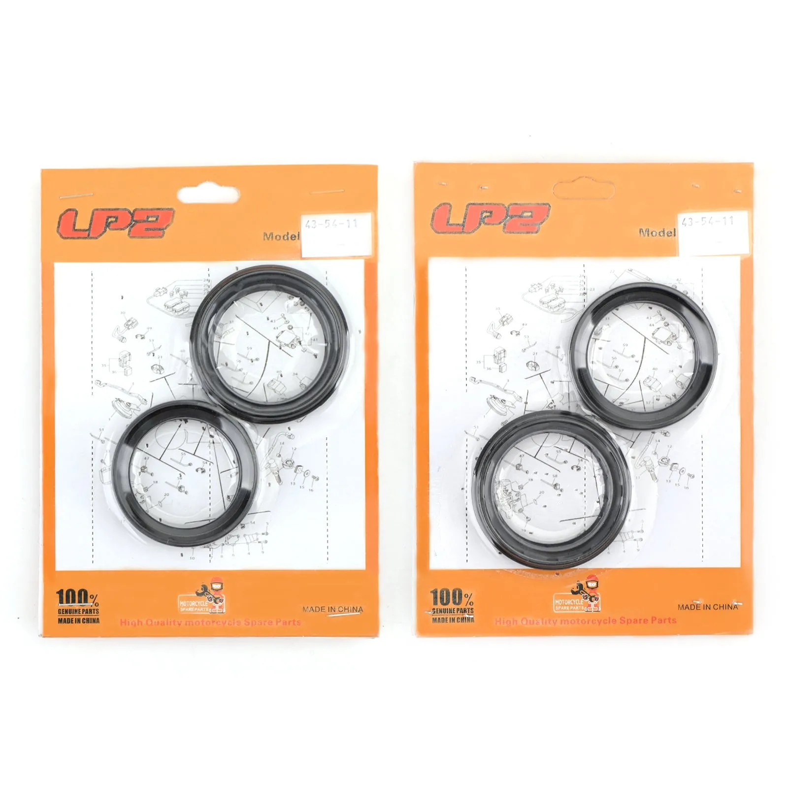 1996-2014 Yamaha XV1600 XV1700 XVZ1300 Royal Star Kit de reconstrucción de sello de polvo de aceite de horquilla