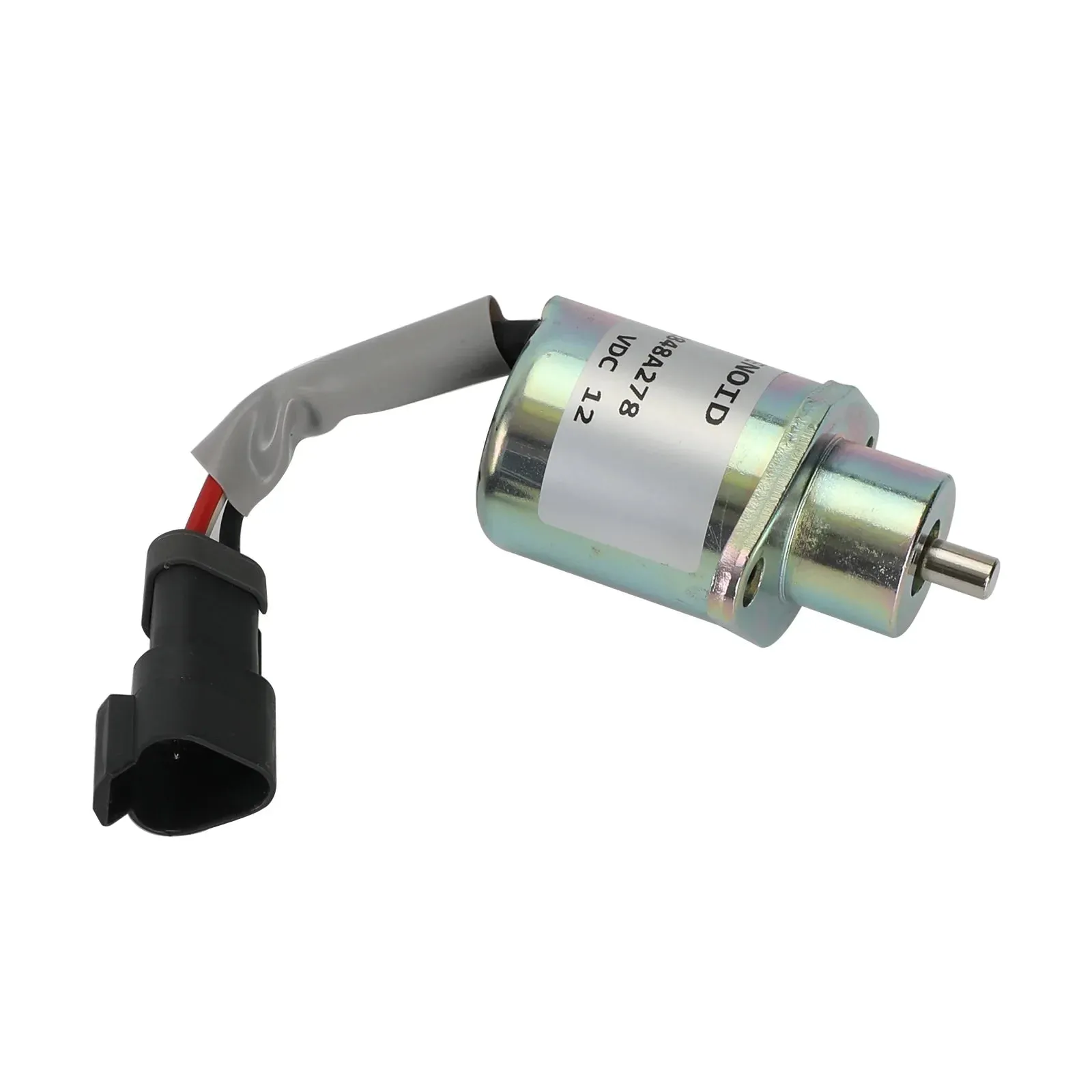 Solenoide de cierre de combustible 2848A278 para minicargadora Caterpillar 246 216 226