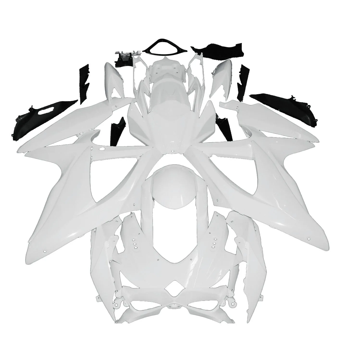 2008-2010 Suzuki GSXR 600/750 Molde de inyección de carenado de carrocería sin pintar