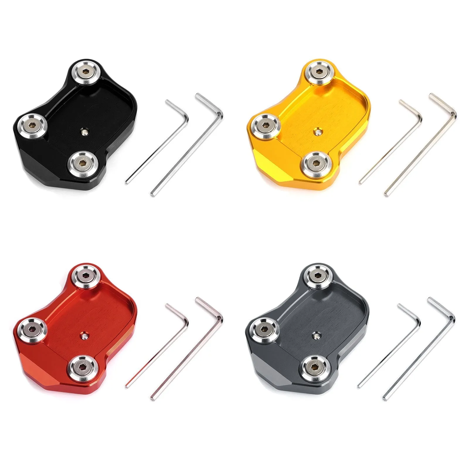 Soporte lateral para ampliar placa para Honda CB650F CBR650F 2014-2018 genérico