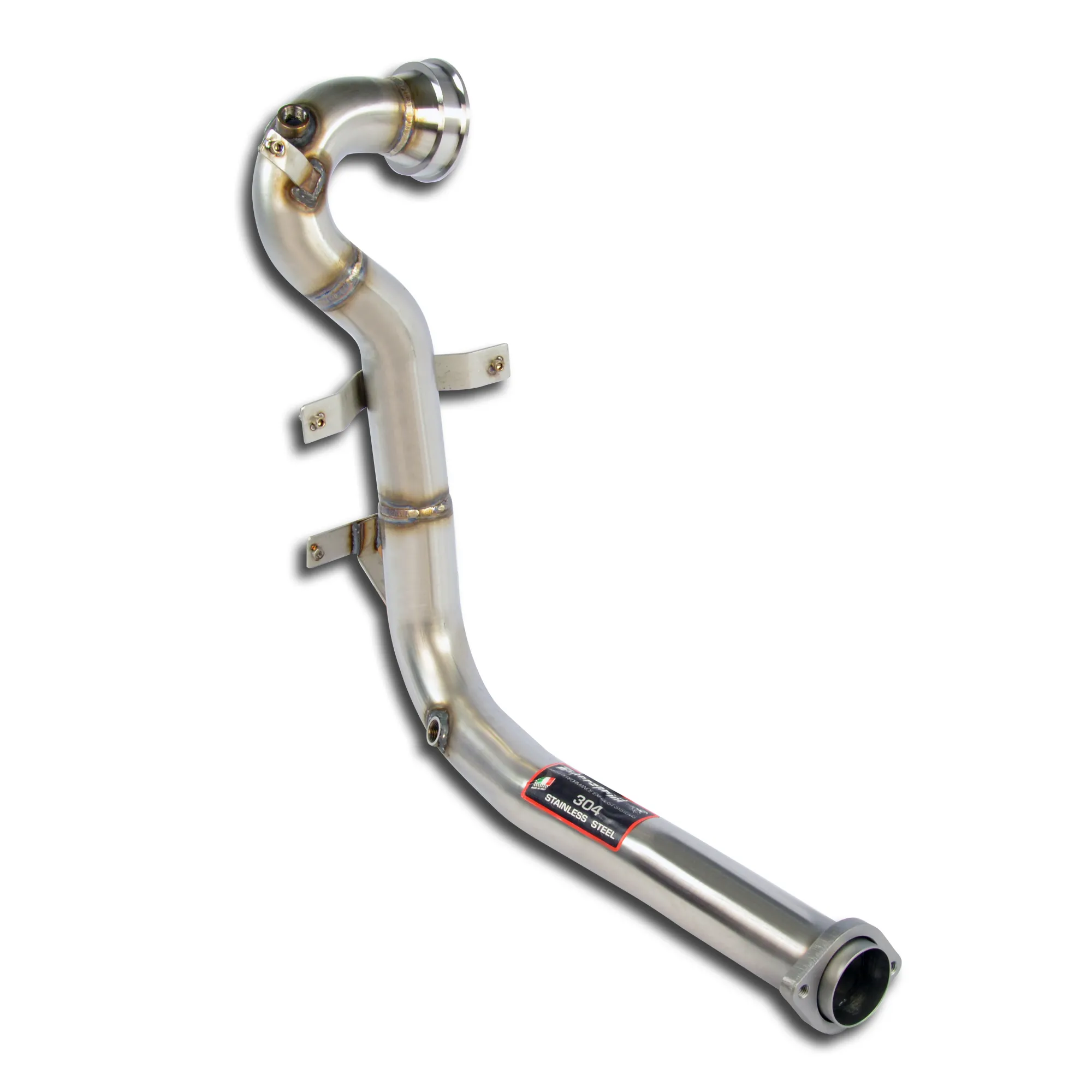 Turbo Downpipe Kit (Reemplaza Catalizador) (Cambio Manual Automatizado - Mta) - 695 Abarth 1.4t "Biposto Record" (190 Cv) "Mono