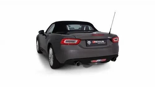Tubo Escape Duplex Remus 185016 1500 Fiat 124 Spider 1.4l Turbo 103 Kw Año: 2016_