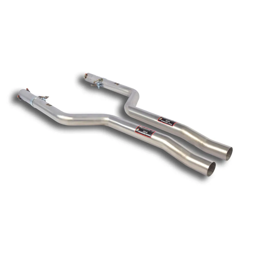 Front Pipe Kit Right - Left - Mercedes W212 E 63 Amg V8 (Sedan + Wagon) (M157 5.5i Bi-Turbo) (525-557 Cv) '11 -> '13 Supersprint