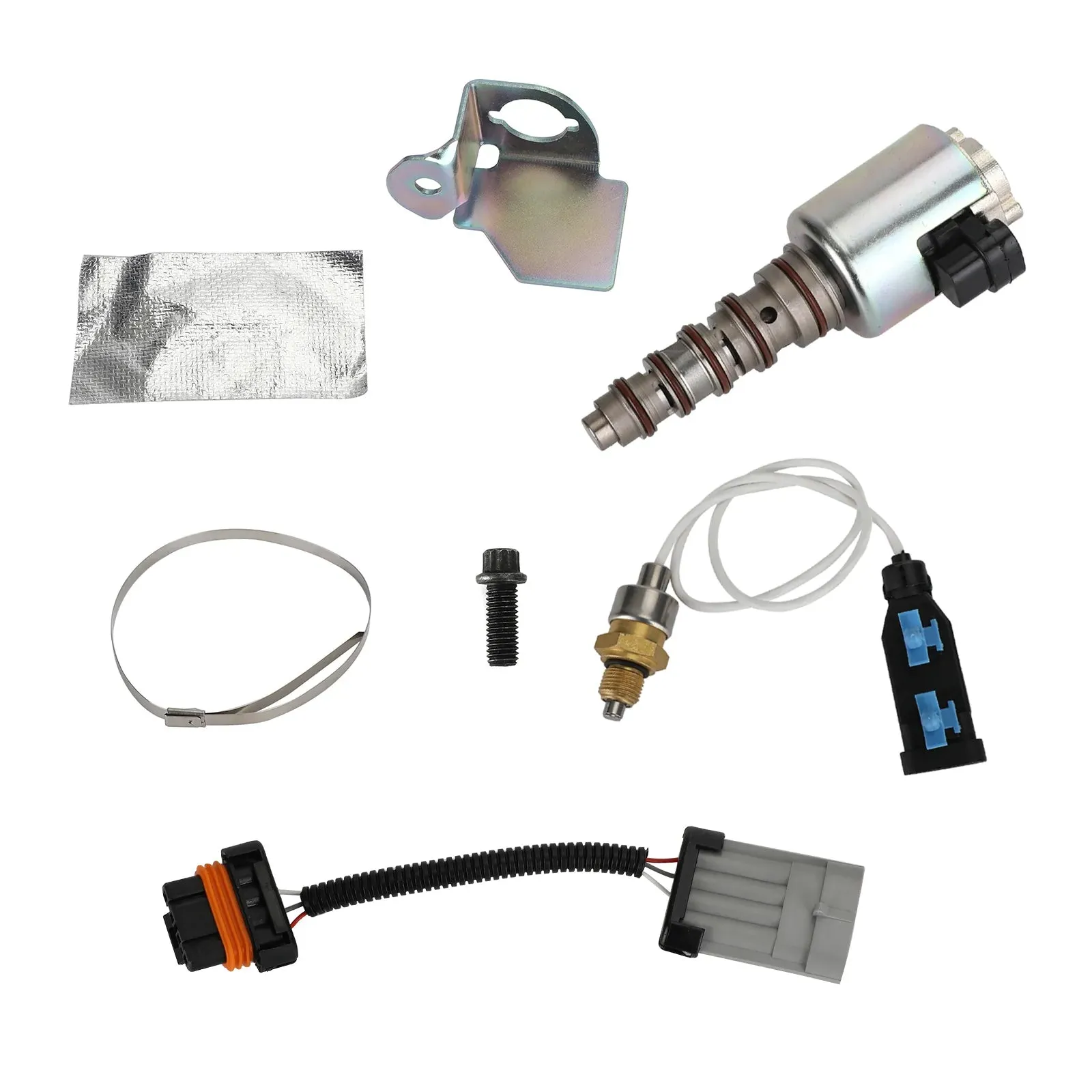 Furgonetas Ford Serie E 2005-2010 con motor Powerstroke de 6,0 L VGT Turbo Tune-up Kit - Sensor de posición de paleta 12635324 y solenoide VGT 3C3Z6F089AA