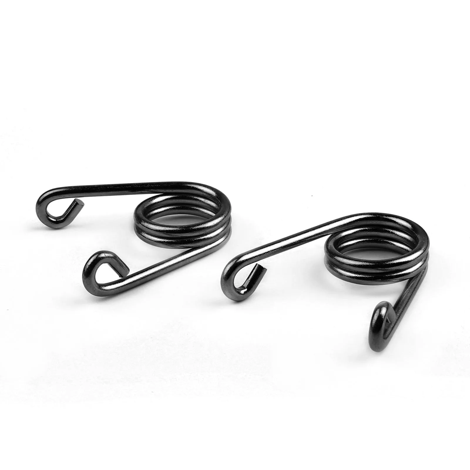 2x Springs SOrbacket Montage V Spring Spring Negro para Chopper Bobber Generic