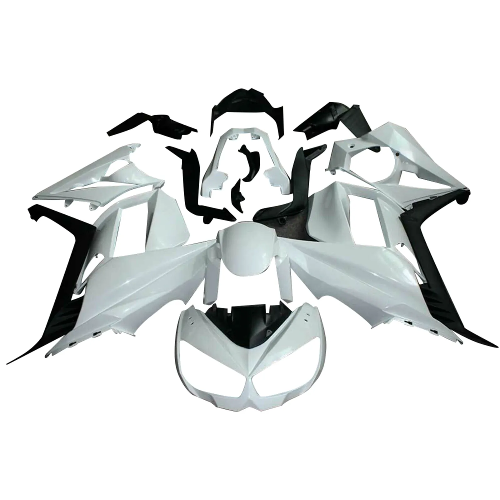 2010-2015 Kawasaki Z1000SX Moldeo por inyección de carenado de carrocería sin pintar