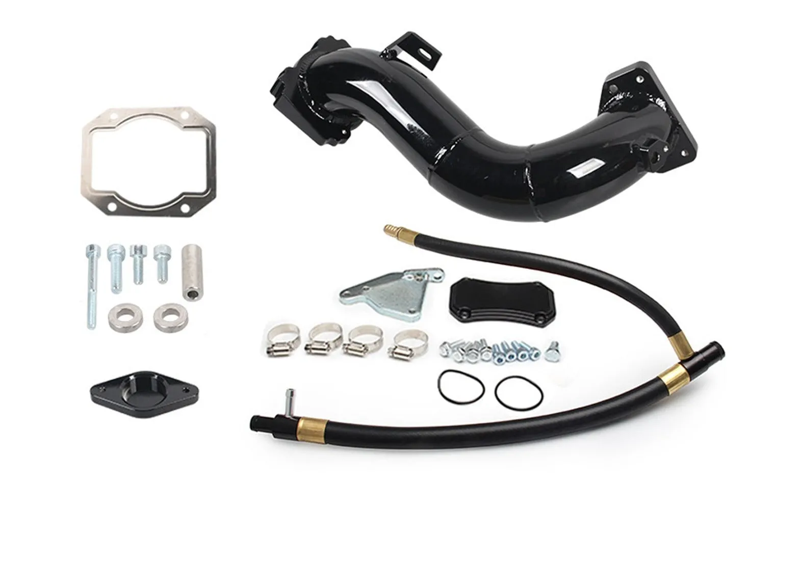 GMC Chevrolet 6.6L Duramax 2011-2015 Kit de eliminación de EGR y tubo de codo de admisión de alto flujo