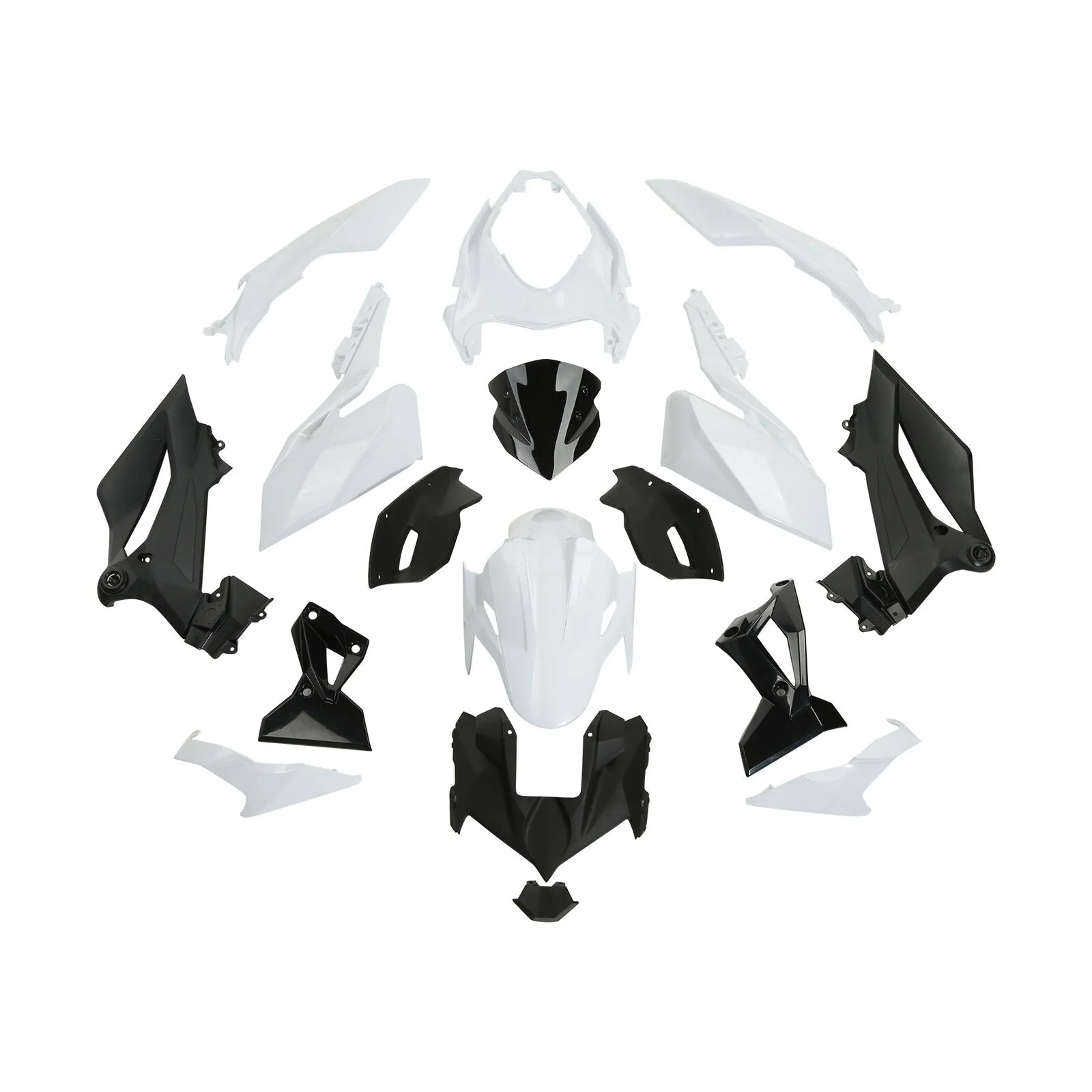 Moldeo por inyección de carenado de carrocería sin pintar Kawasaki Z400 2018-2020