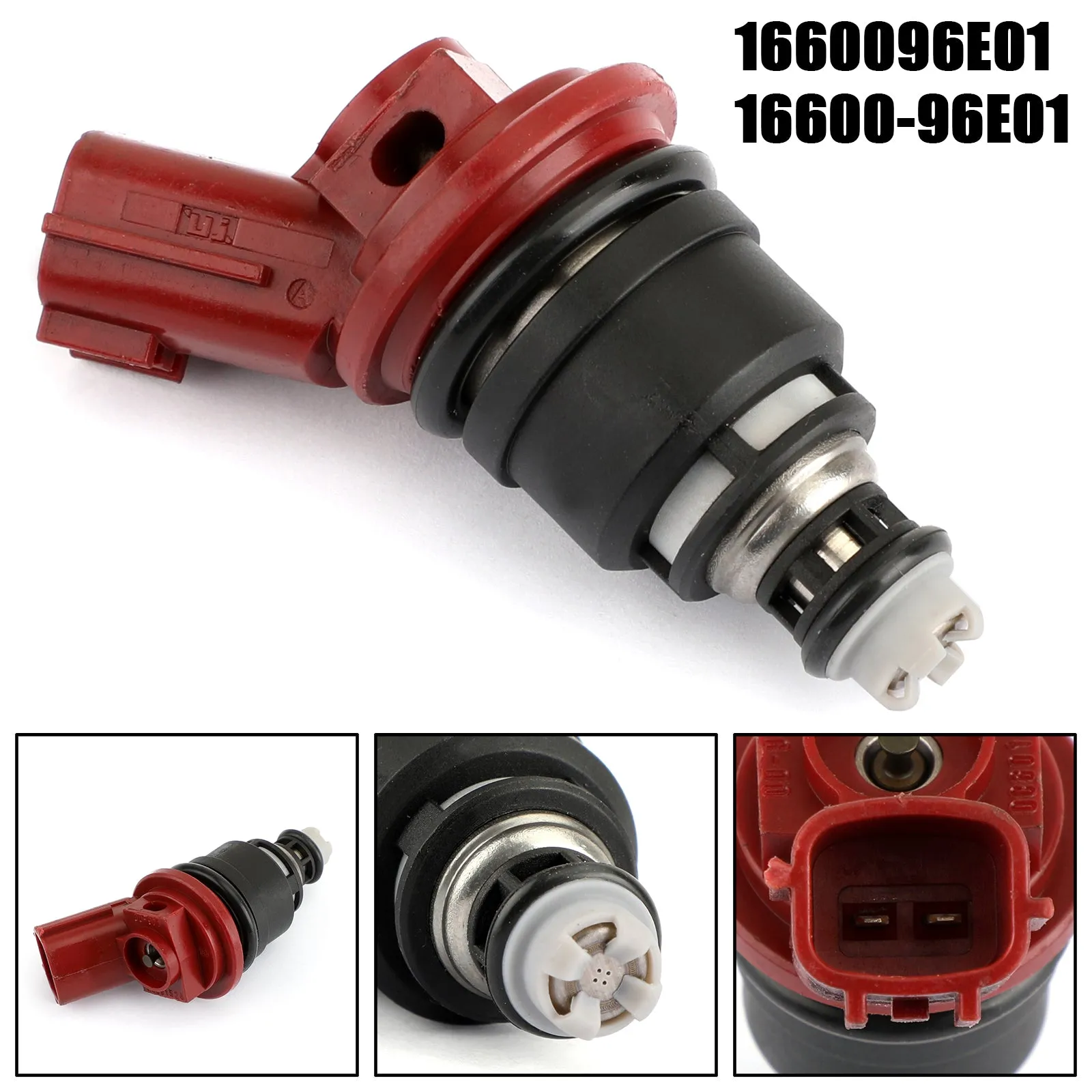 1 inyector de combustible apto para Infiniti I30 96-99 Nissan Maxima 92-99 1660096E01 genérico