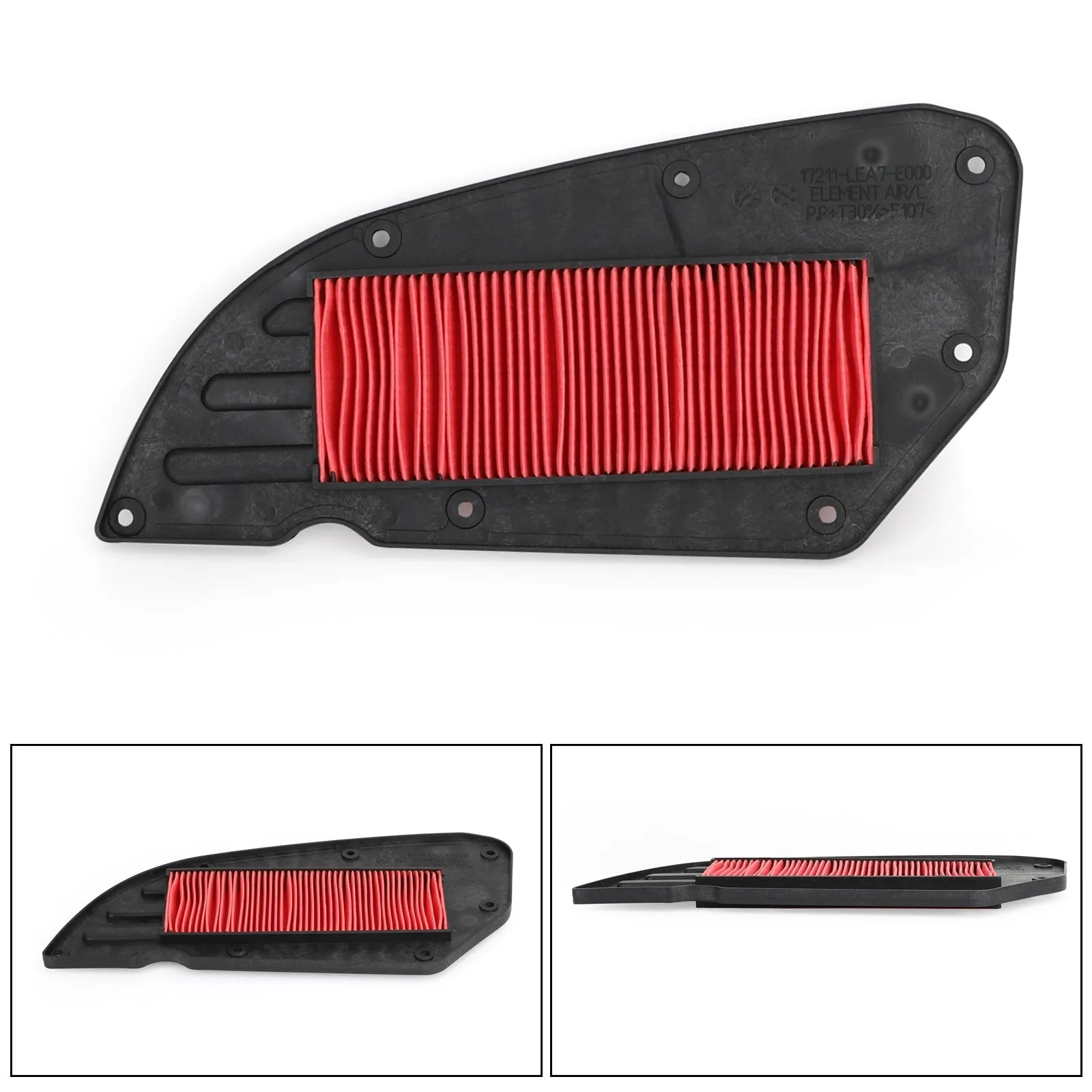 Elemento de filtro de aire para Kawasaki 11013-Y003 KYMCO 17211-LEA7-E00 17211-LKG7-E00 genérico