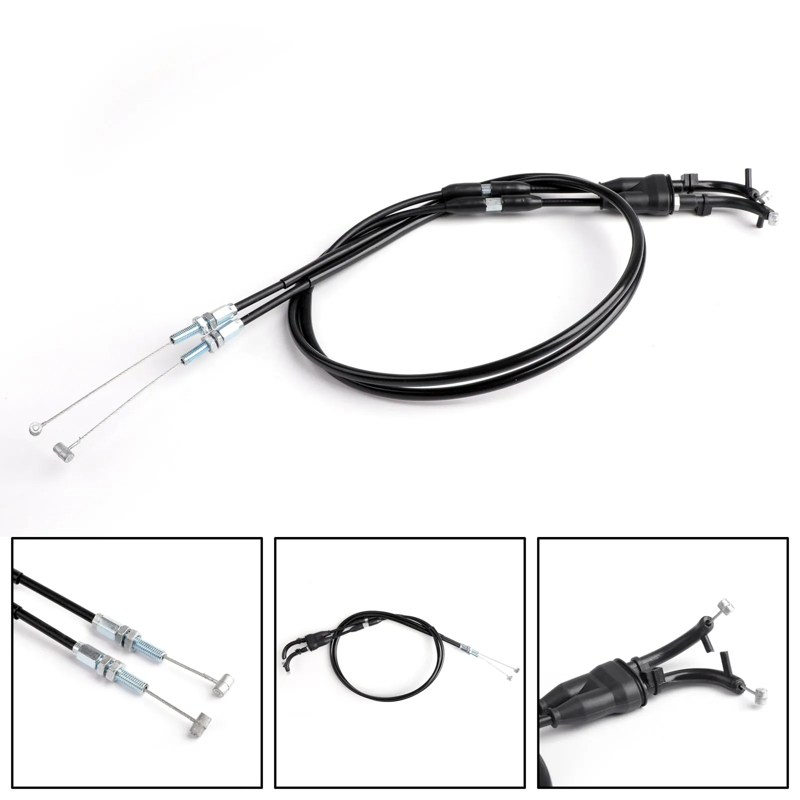 54012-0184 Cable de acelerador negro para Kawasaki KL650 KLR650 2008-2017 genérico