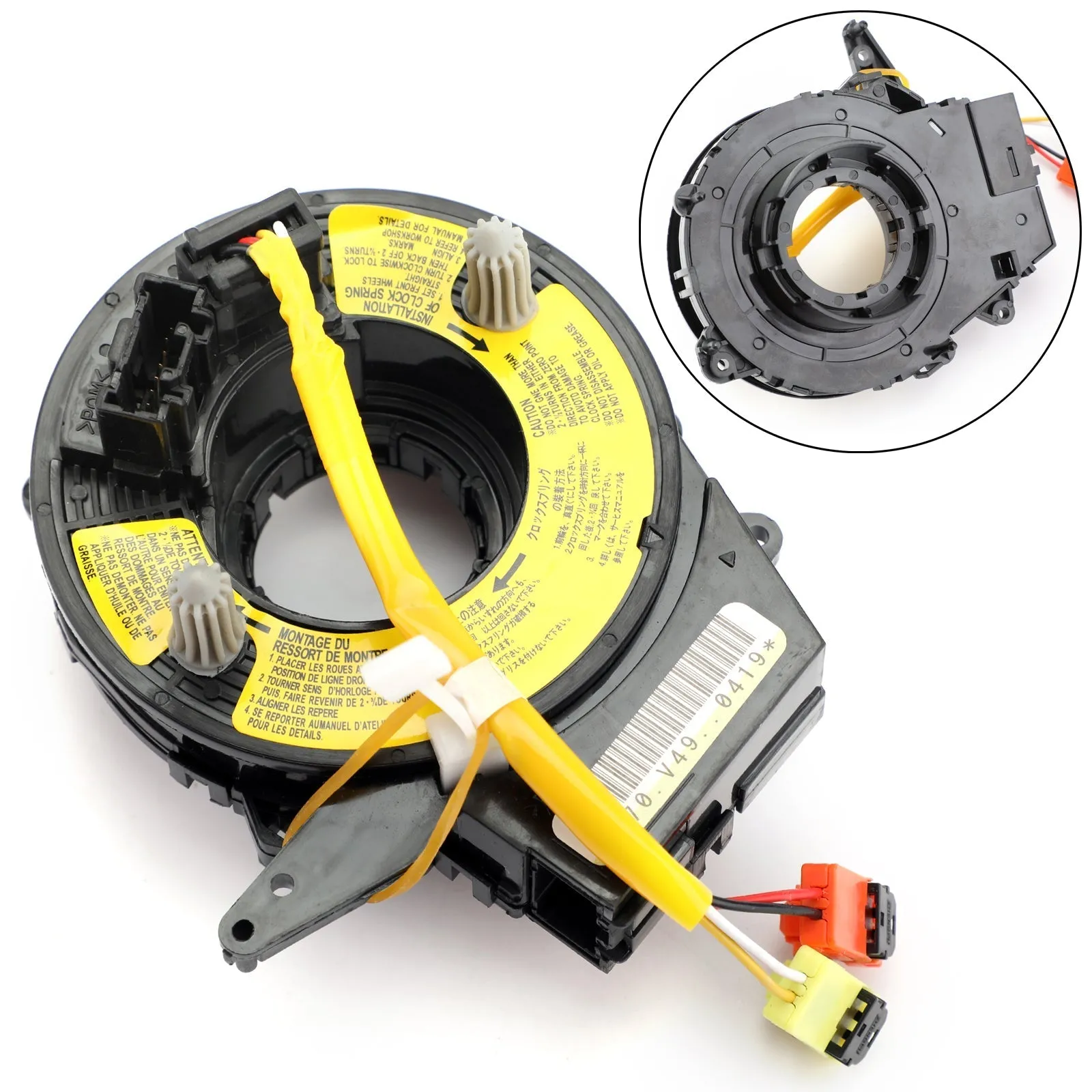 Mazda 3 2004-2009 Cable espiral Reloj Resorte Airbag OEM BP4K-66-CS0