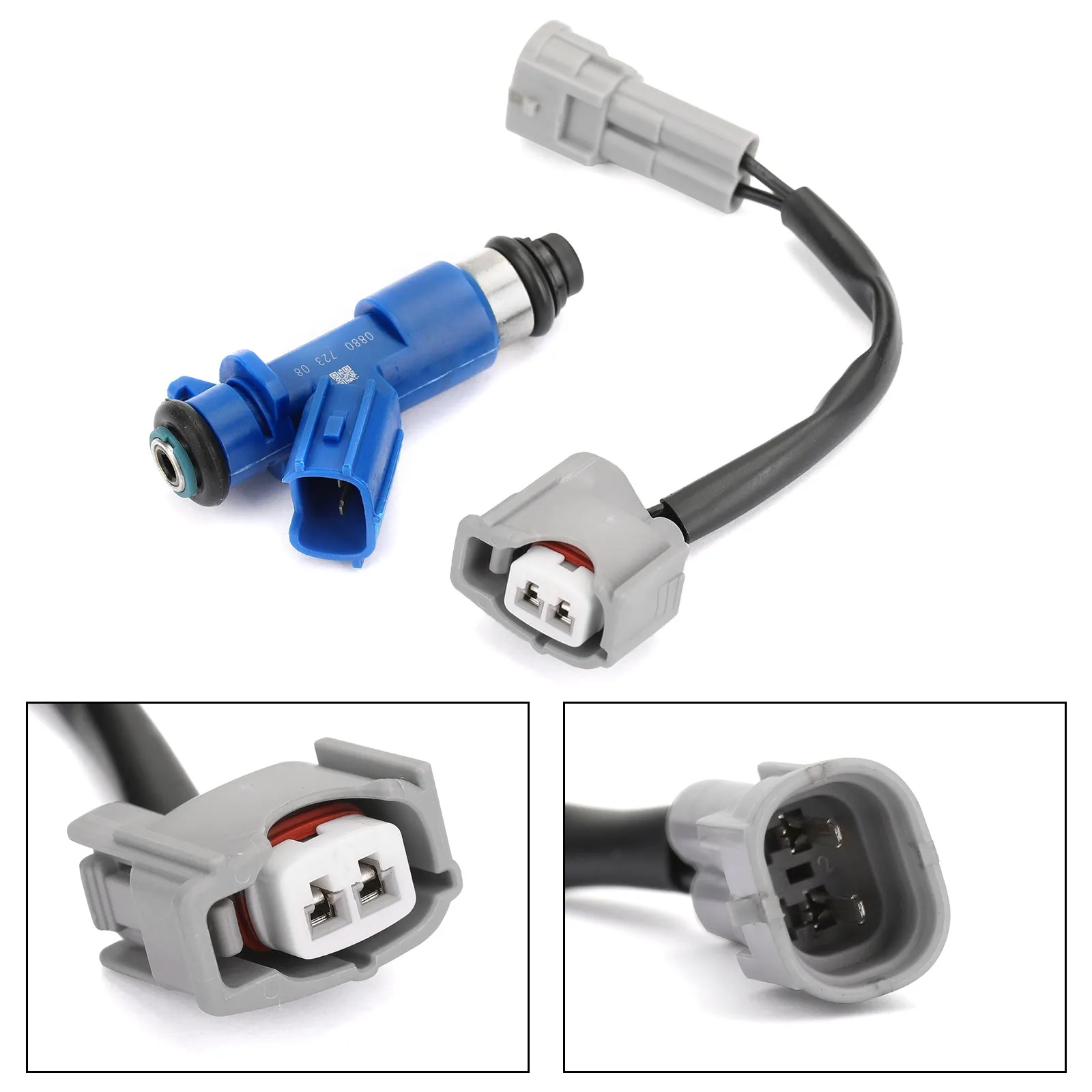 1 inyector de combustible Denso de 410 cc para Acura Honda 16450Rwca01 genérico.