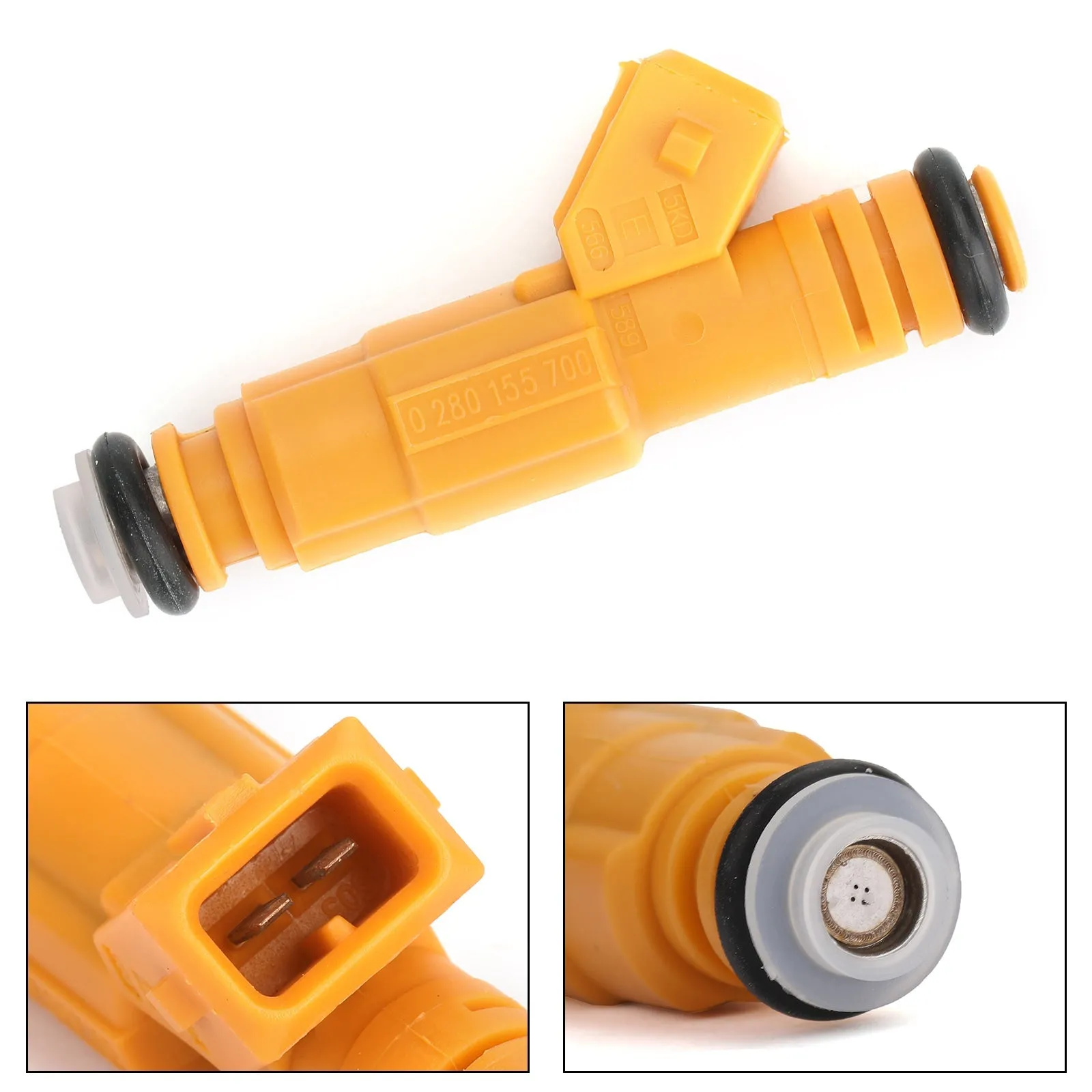 1 inyector de combustible para 87-98 4.0L reemplazar 0280155710 0280155700 genérico