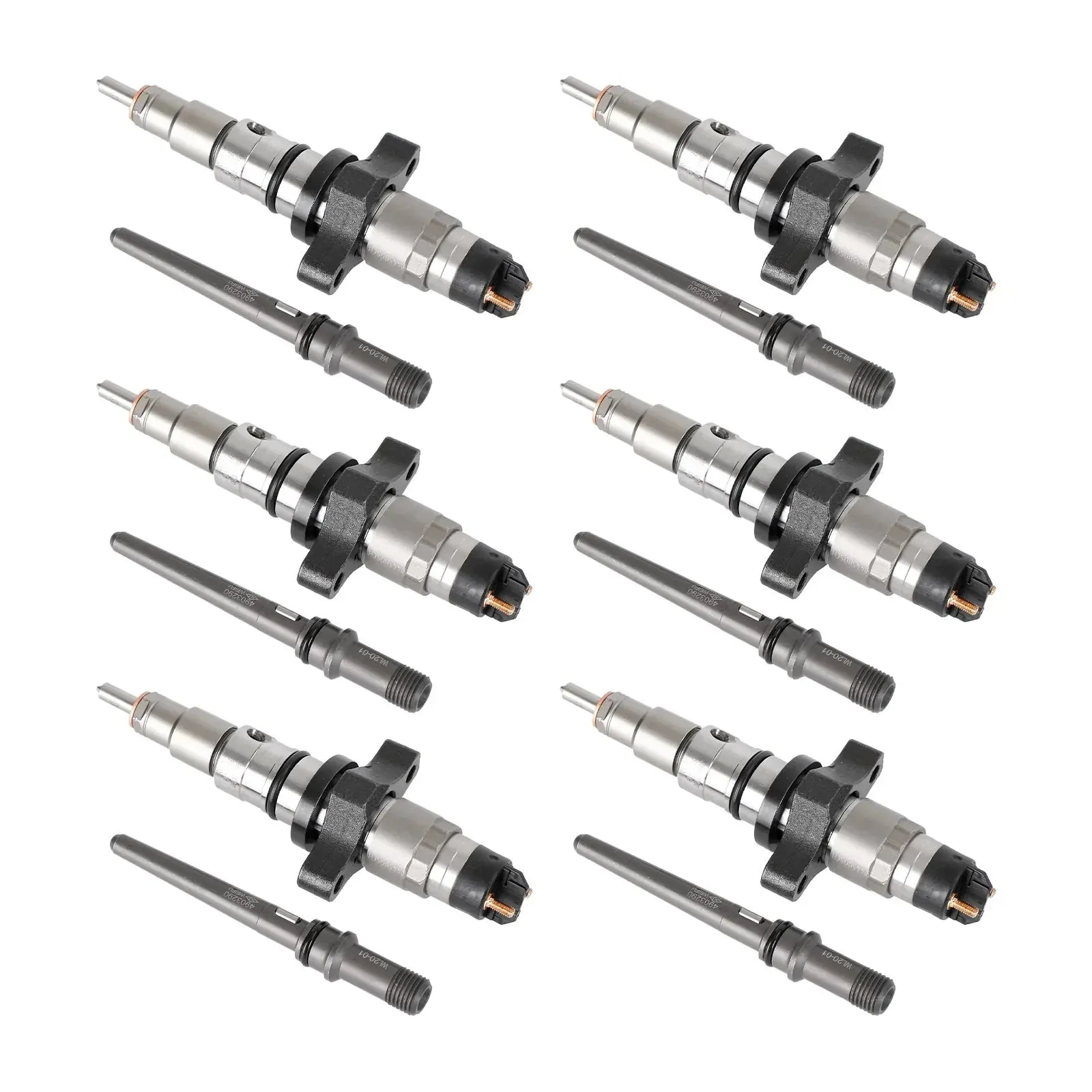 Dodge Ram 2500 3500 Trucks 5.9L Diesel 2004 Producción temprana 1 habitaciones/6 habitaciones Inyector de combustible con rampa común 0445120255 Genérico