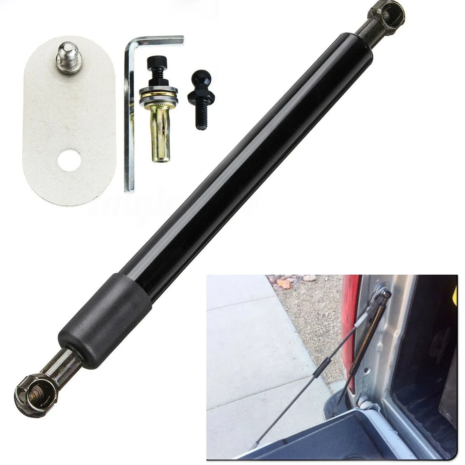 Puntal de soporte de asistencia para portón trasero para camioneta RAM 1500/2500/3500 2009-2018 genérico