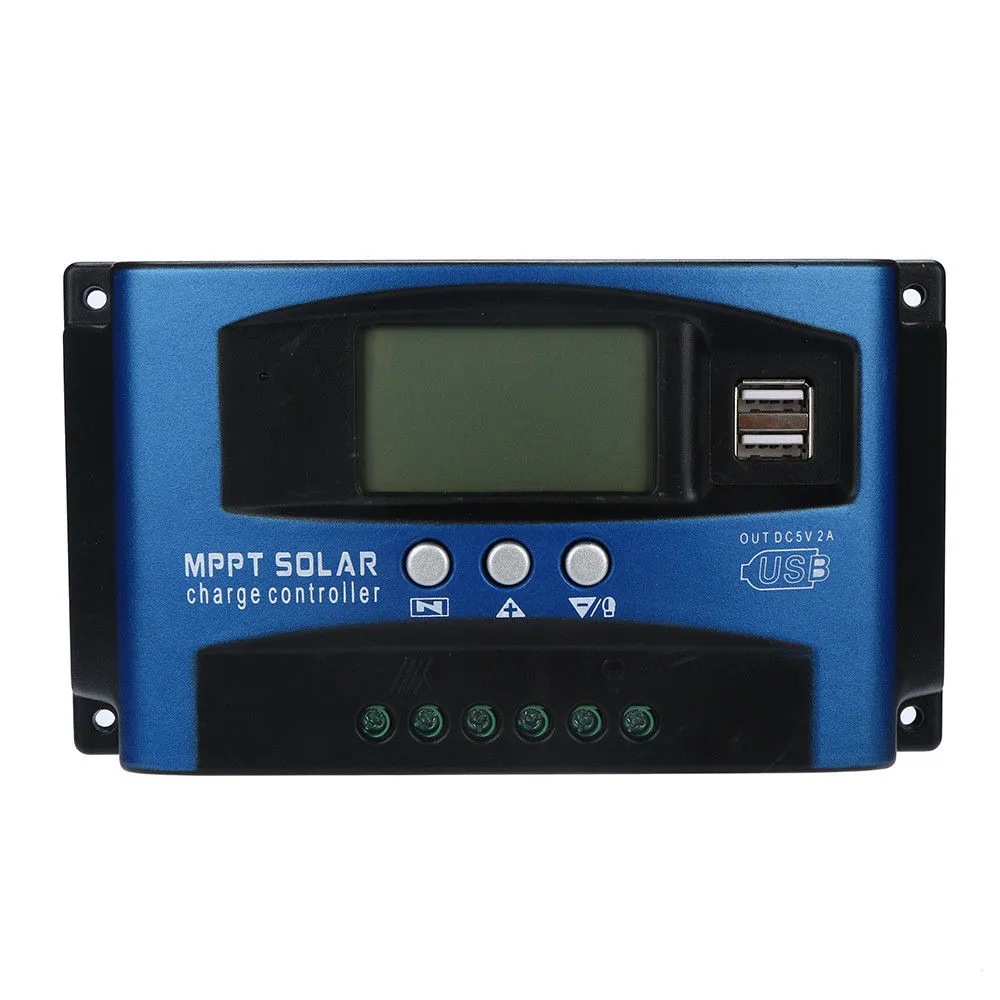 12/24V MPPT PWM Controlador de carga solar Litium Lifepo4
