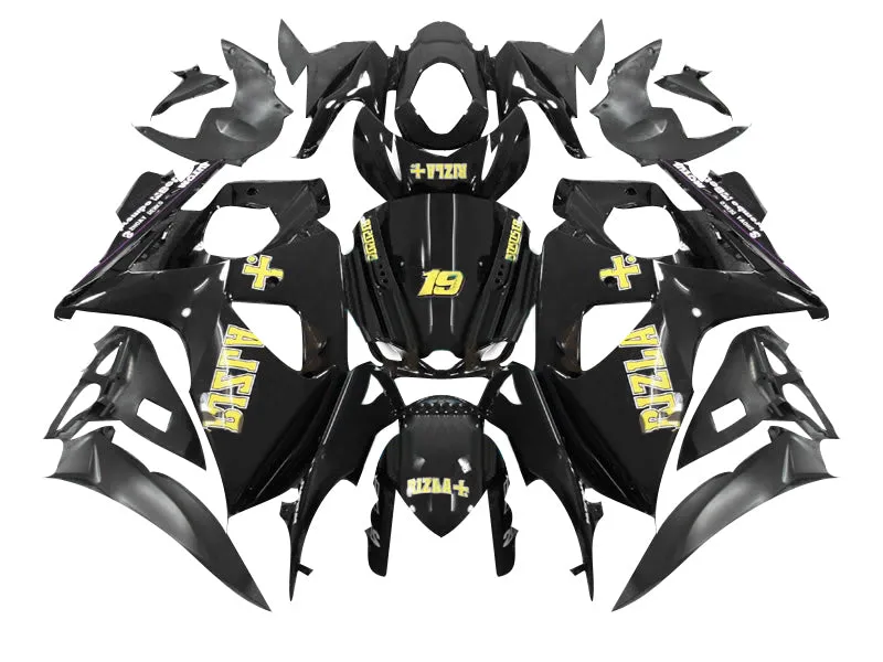 Carenados Amotopart 2009-2016 Suzuki GSXR 1000 Negro Rizla Genérico
