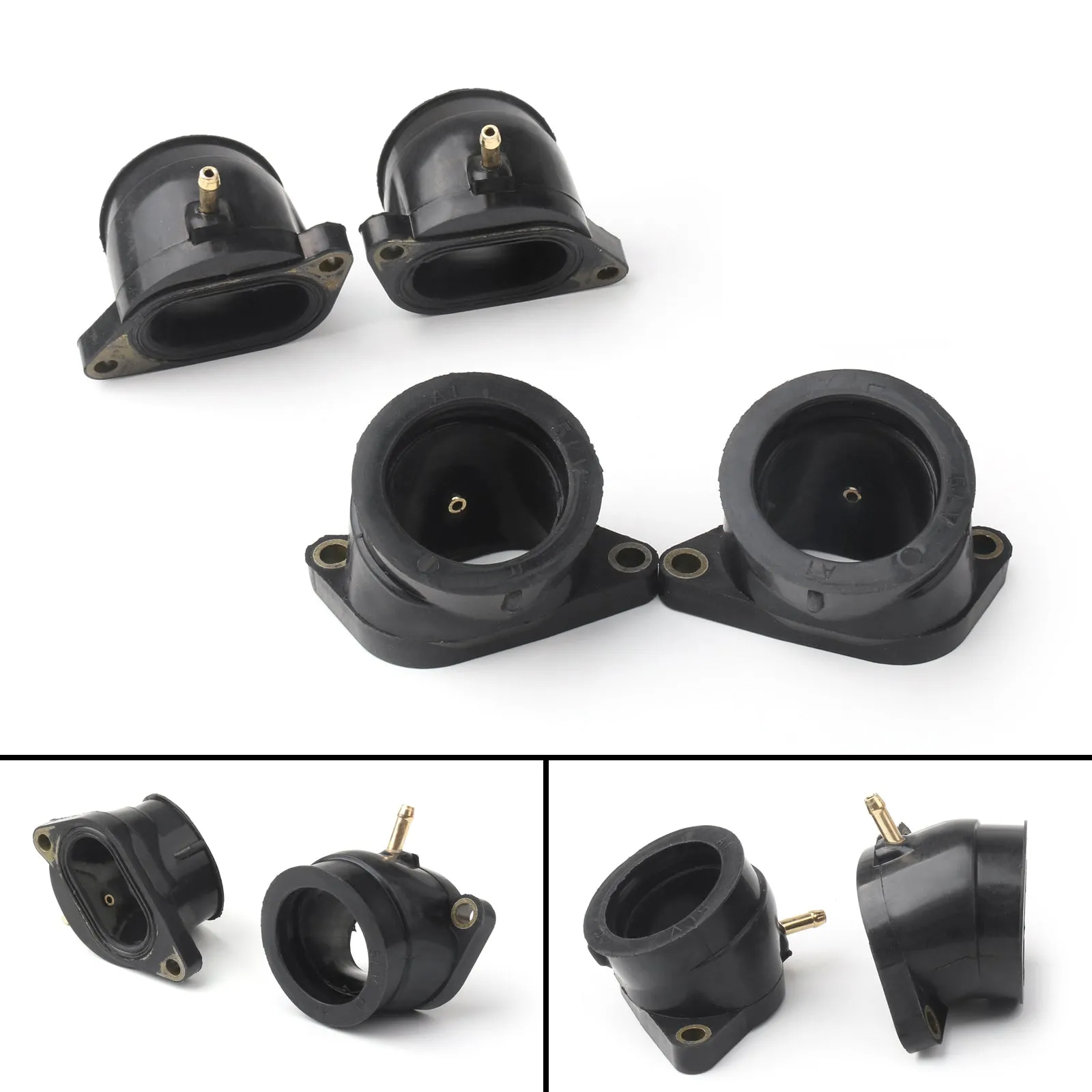 Botas de colector de admisión de carburador para Yamaha FZS1000 FZ1 Fazer 1000 2001-2005 genérico