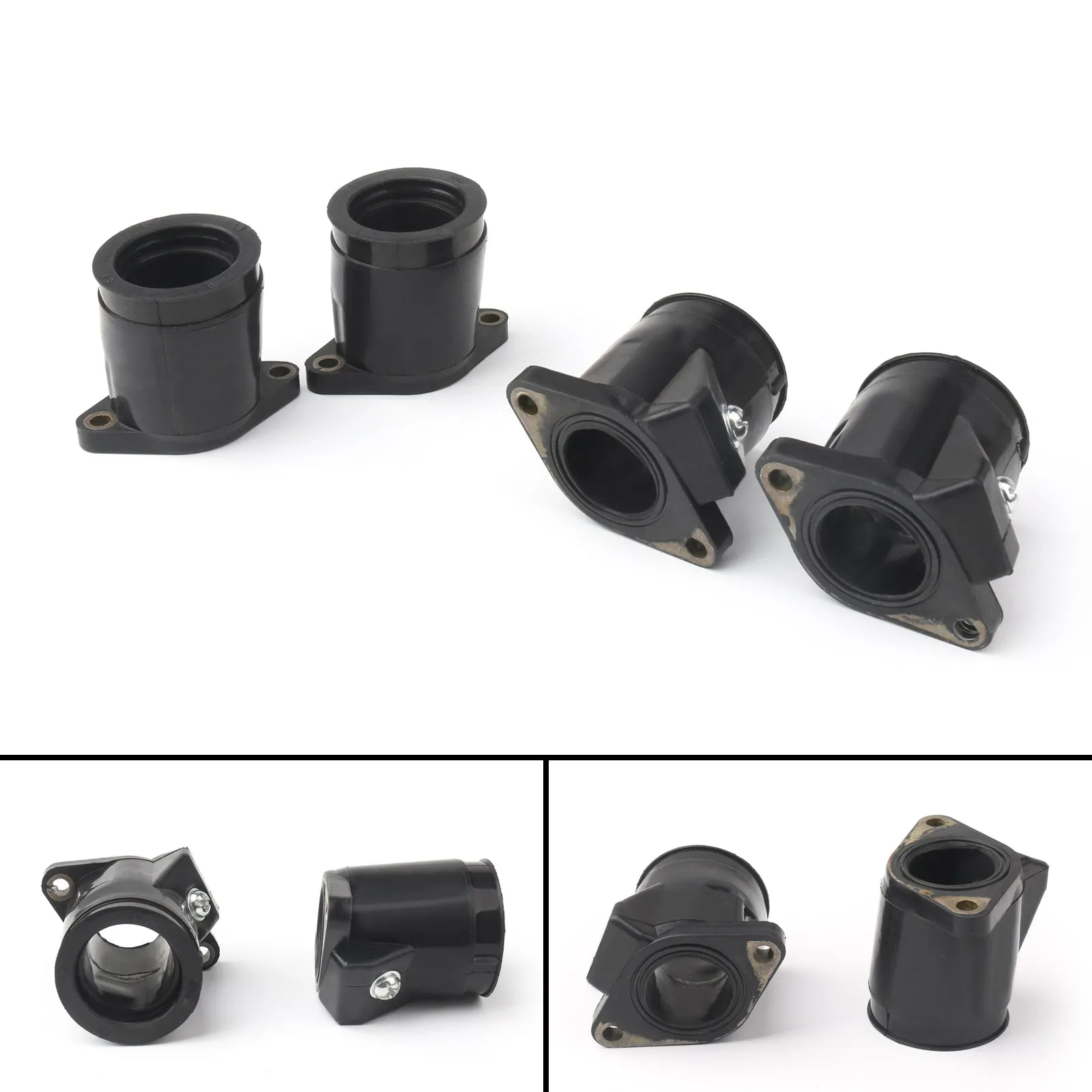 Junta de colector de admisión, bota de brida de carburador para Yamaha FZR600 1989-1999 genérico