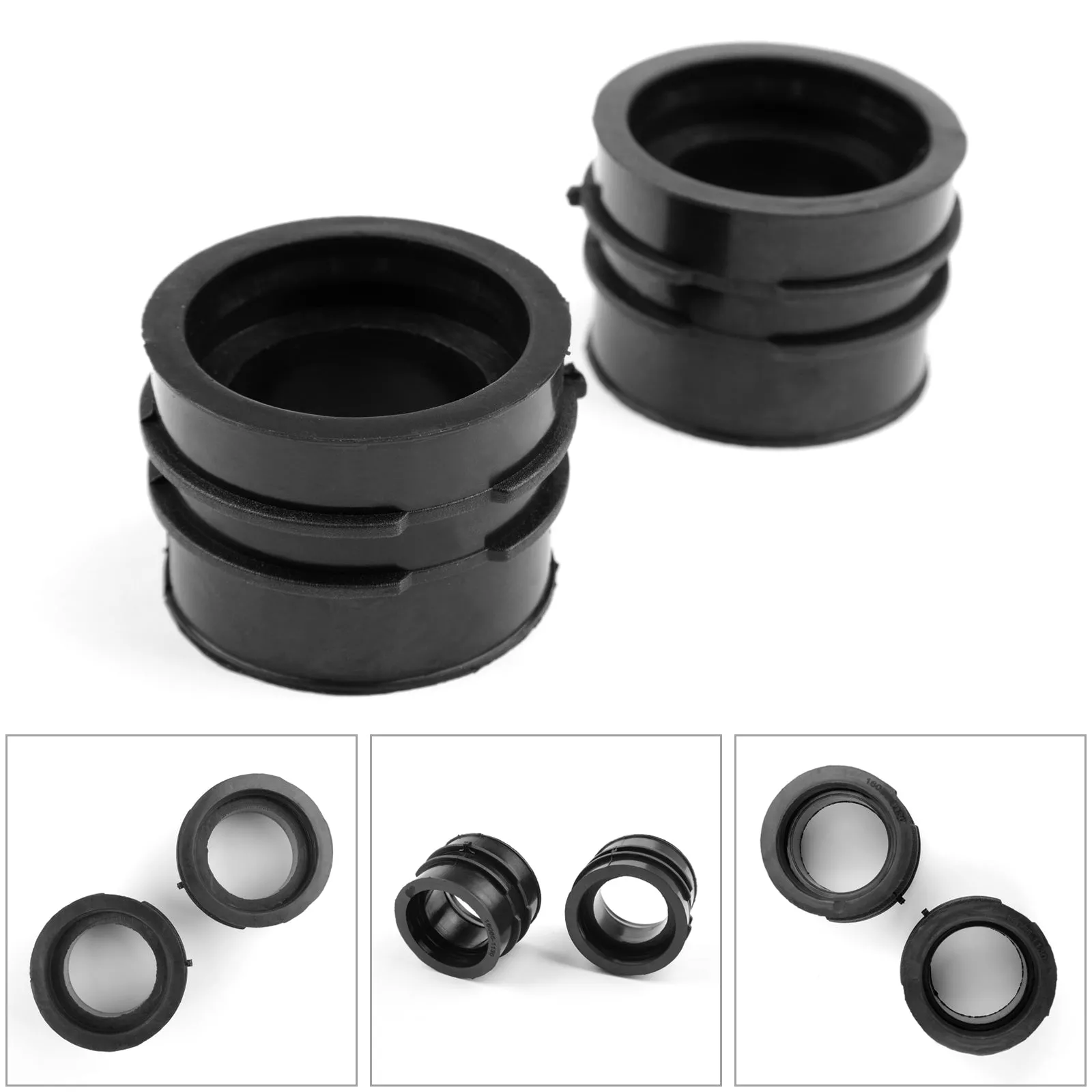 Soporte de carburador colector de admisión para Kawasaki EX400 EX-4 EX500 ER500 97-05 genérico