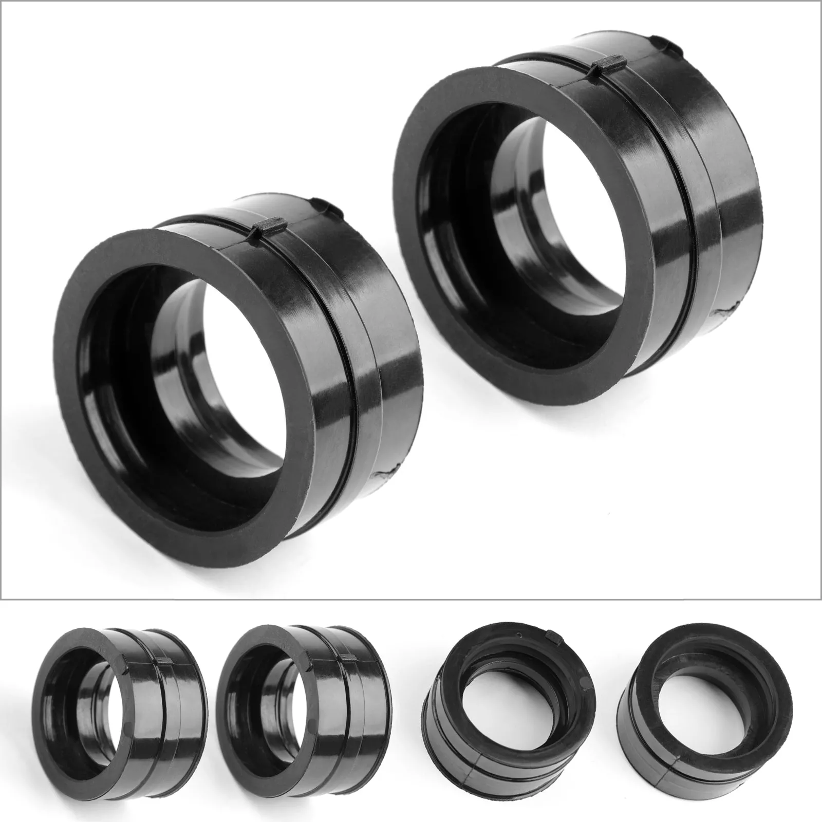 Botas de goma del colector de admisión del carburador para Kawasaki EJ 400/650 W 400 2006-2008 genérico