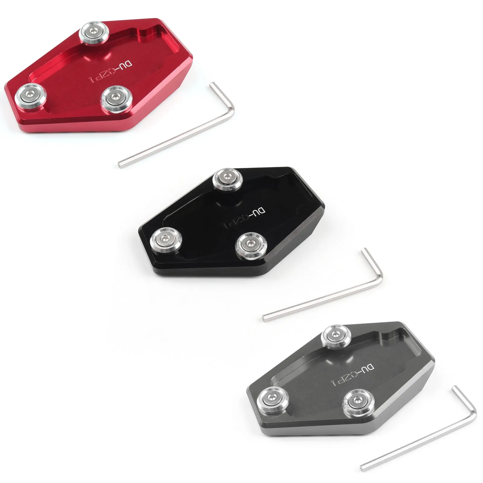 Placa de caballete lateral para Ducati Multistrada Monster 795 796 821 1200 S generica