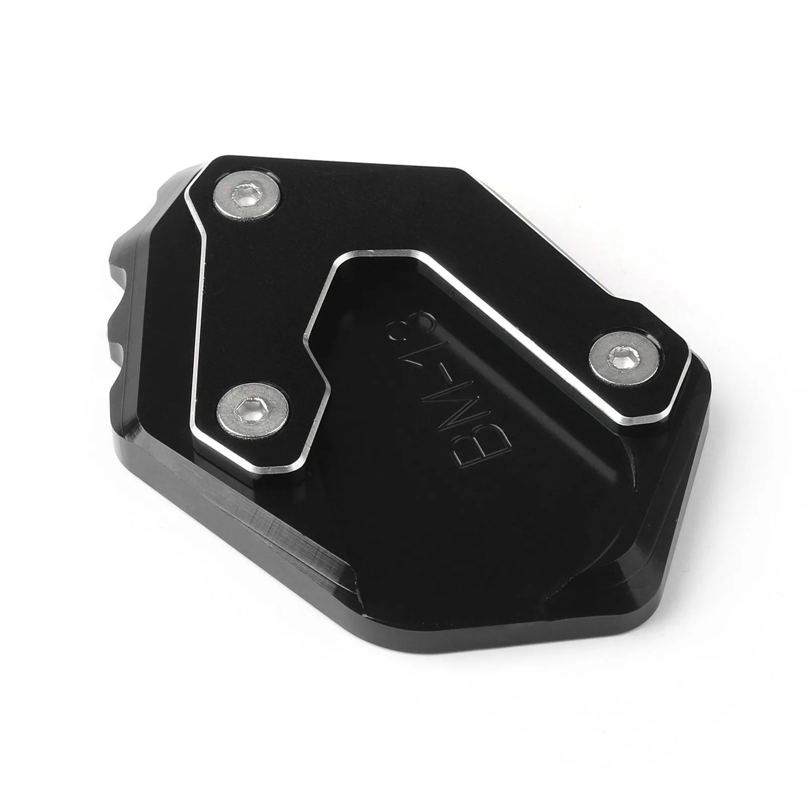 Soporte de extensión de placa de caballete lateral para BMW R1200GS LC 2013-18 F750GS 18-19 Genérico