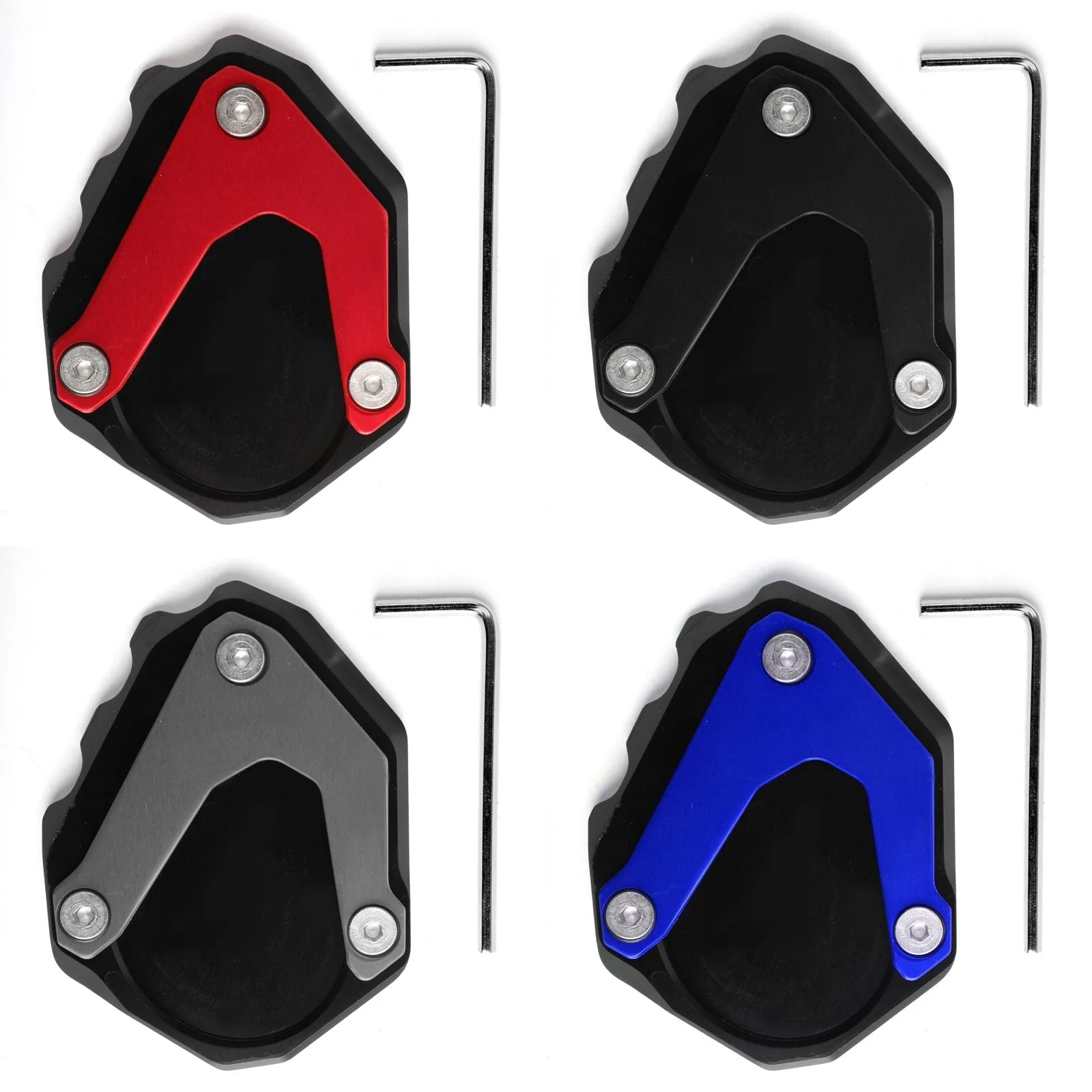 Soporte de extensión de caballete lateral para BMW R NINE T 2014-2017 R1200RT 2004-2013 Genérico