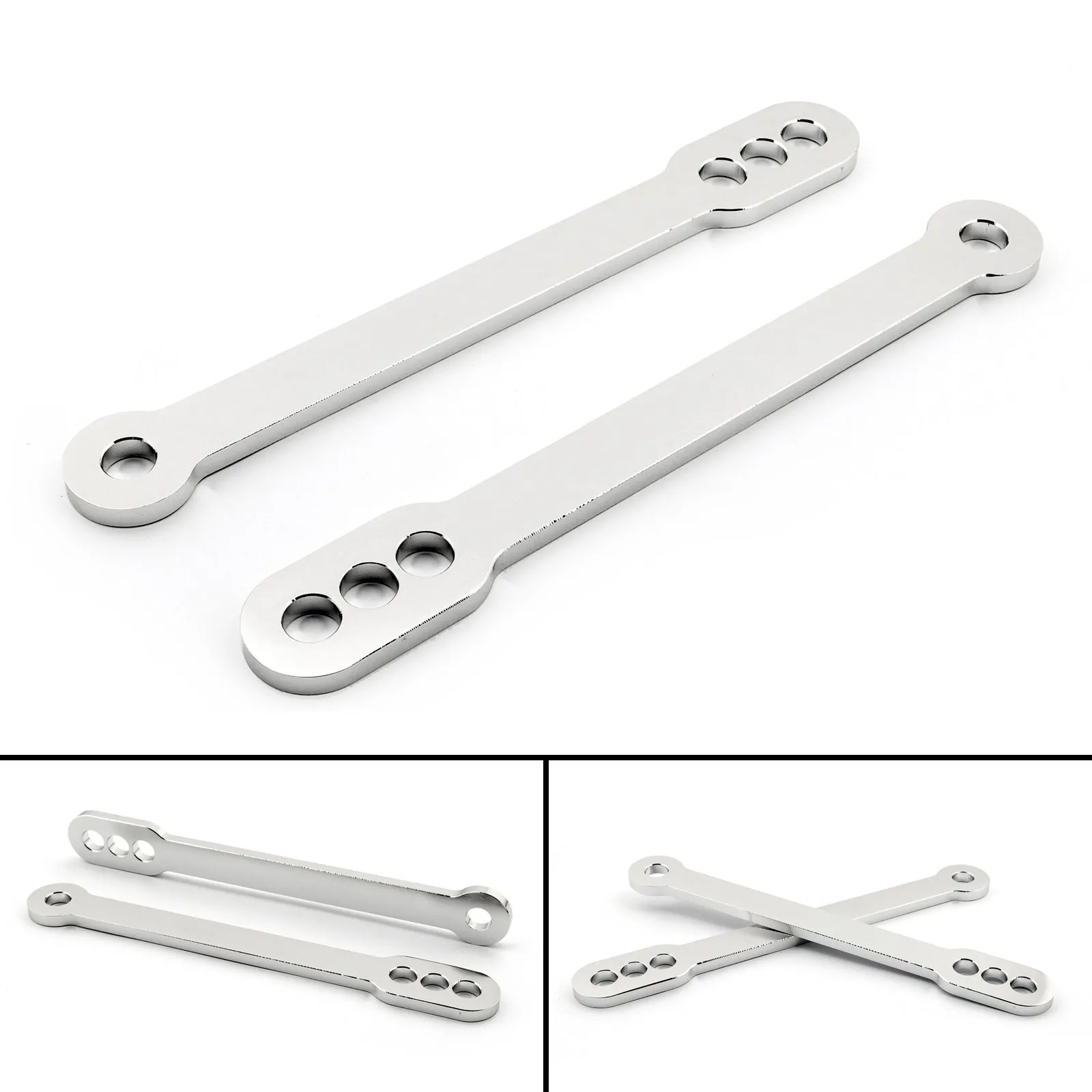 Enlaces De Bajada Enlace Kawasaki ZX6R 1998-2006 Kawasaki ZX 9R 12R 2000-2001 Cromo Genérico