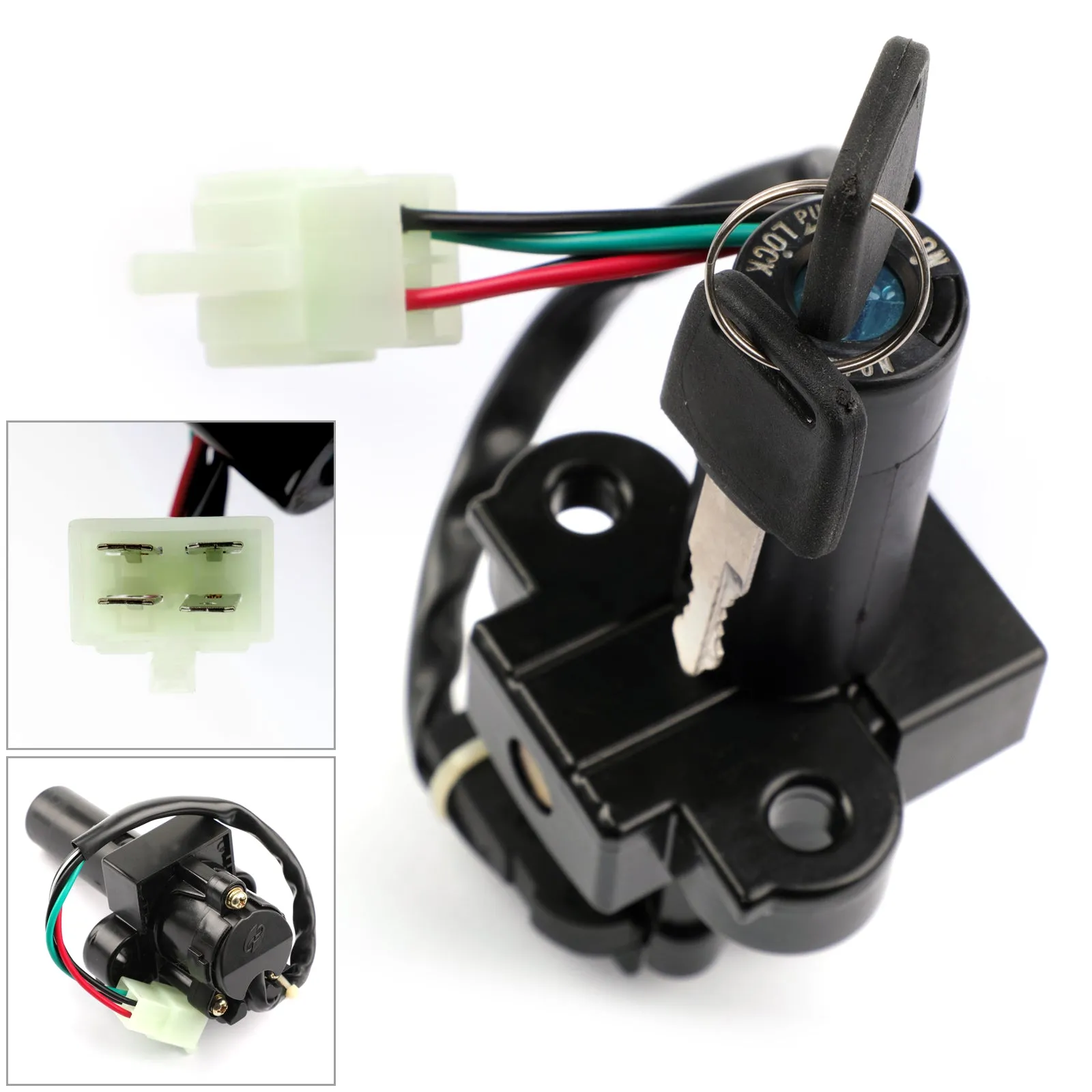 Teclas de bloqueo del interruptor de encendido 35100-MW3-640 para Honda X4 CB1300 CB750 F2 genérico