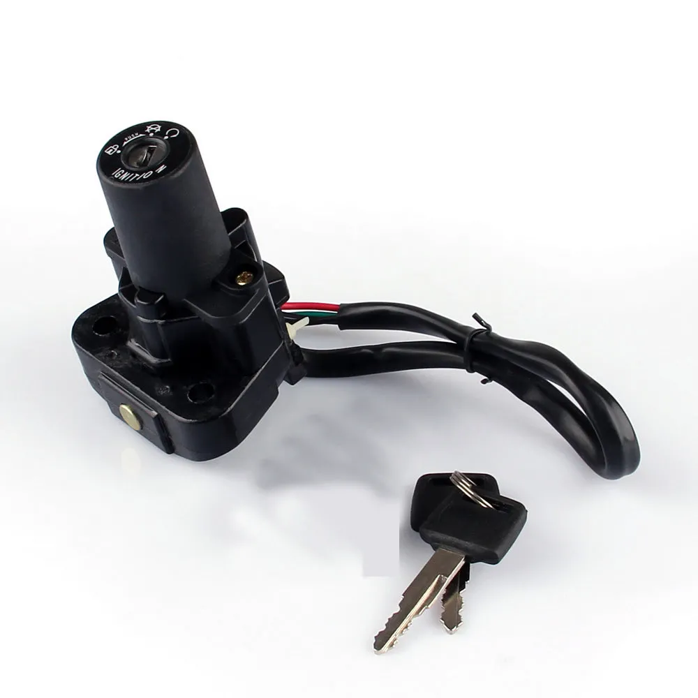 Llaves de bloqueo del interruptor de encendido para YZF R1 2002-2003 R1 2009-2011 FZ6 R6S R6 2003-2011 Genérico