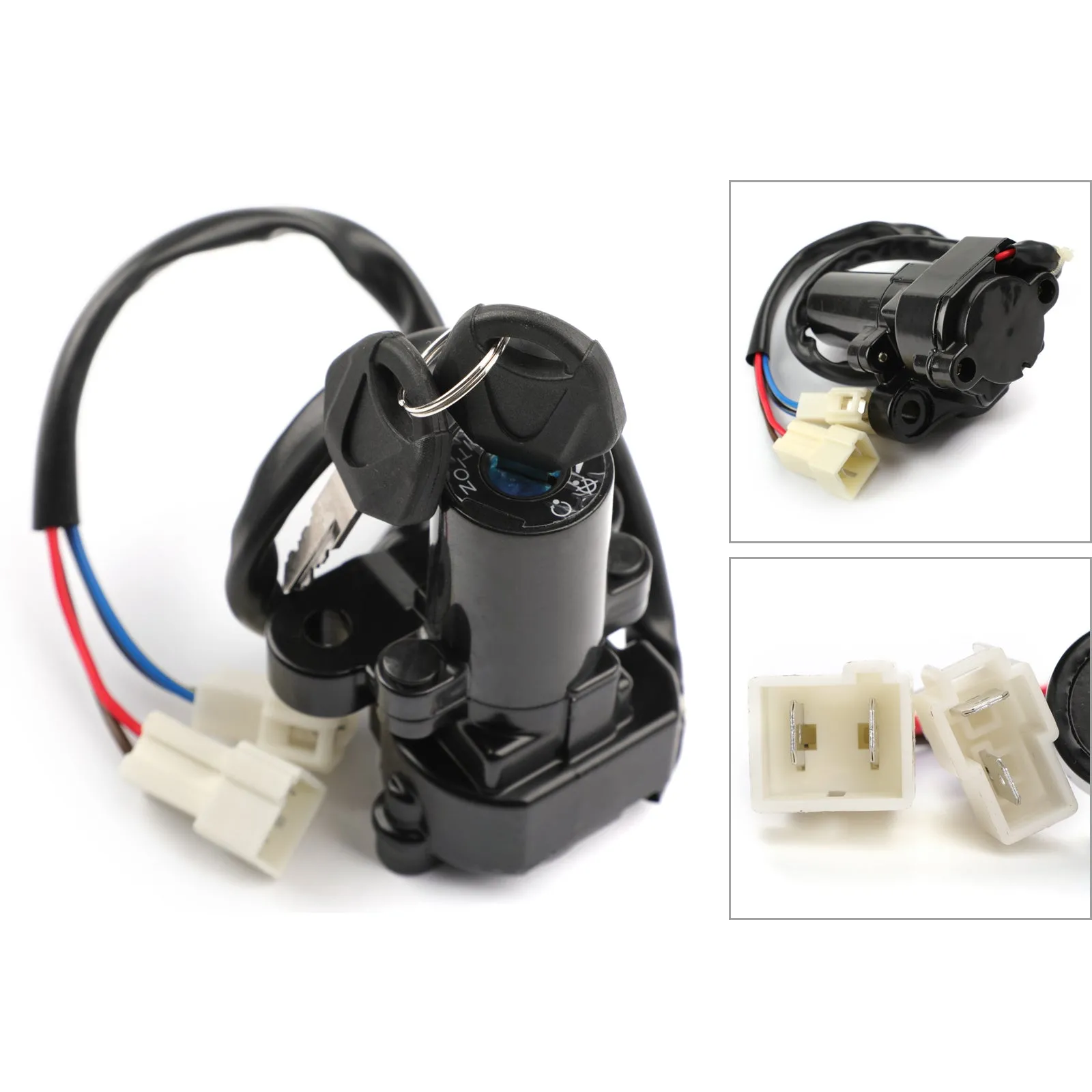 Llaves de bloqueo del interruptor de encendido para Yamaha XVS950 V-Star XVS1300A XVS1300BG genérico