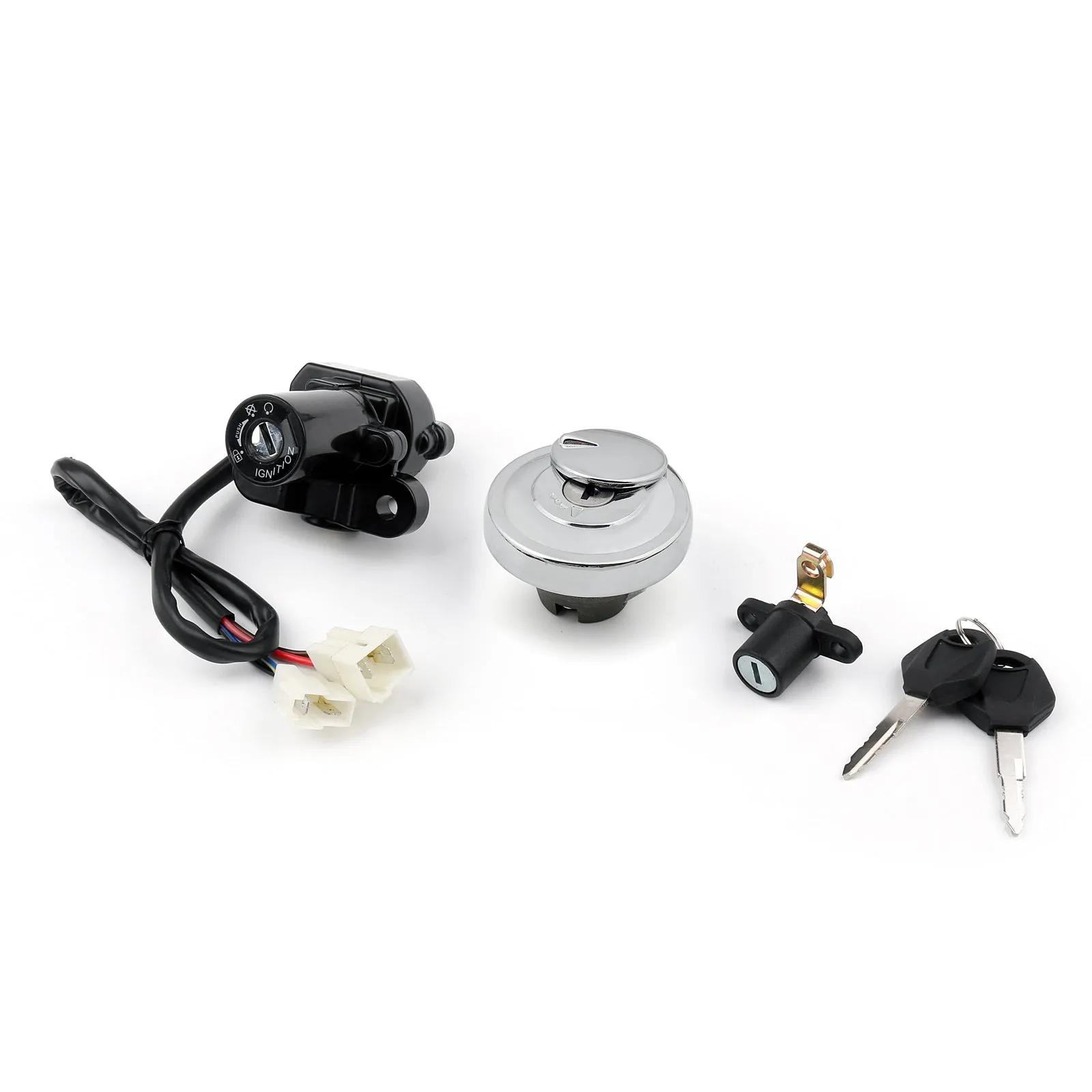 Yamaha XVS950 V-Star interruptor de encendido asiento tapa de gas cubierta cerradura juego de llaves